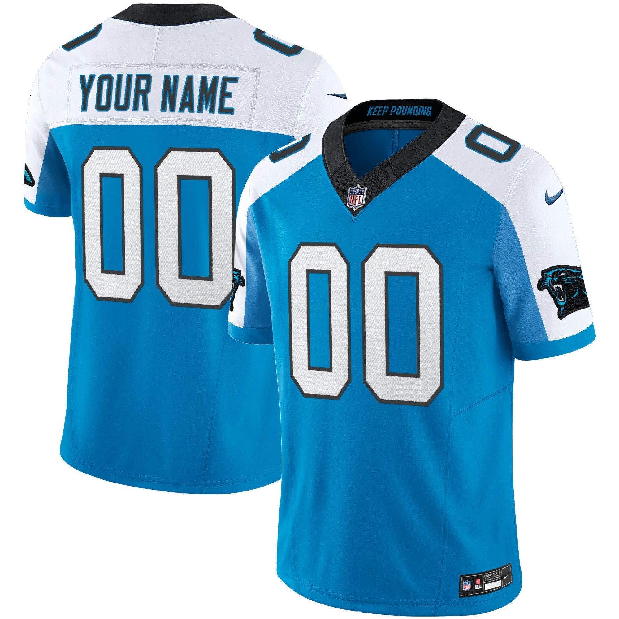 Camisa NFL Carolina Vapor Limited Cusotm Jersey