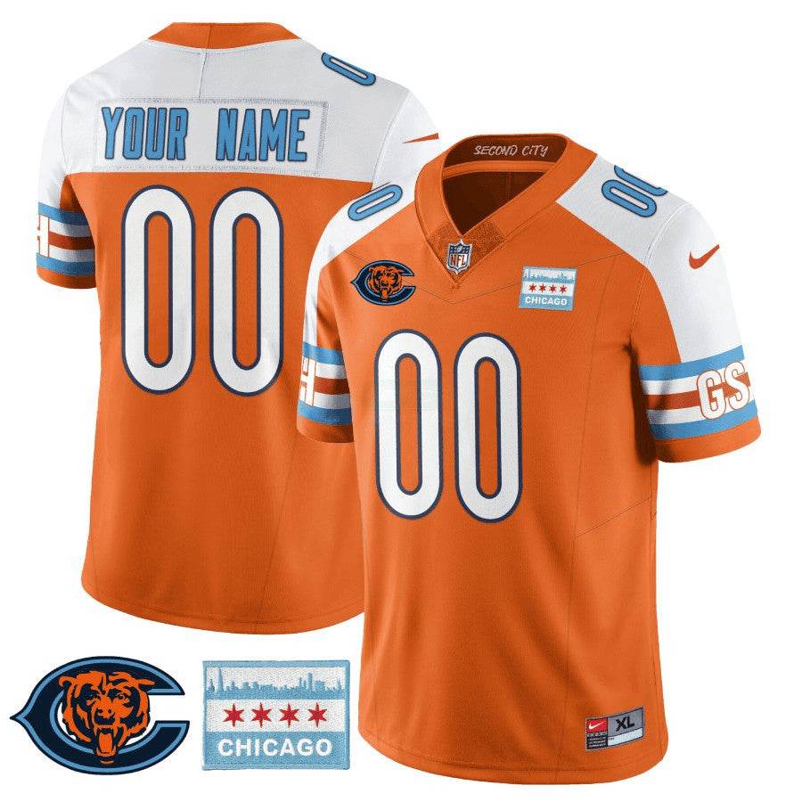Camisa NFL Chicago City Edition GSH Jersey – Chicago Flag