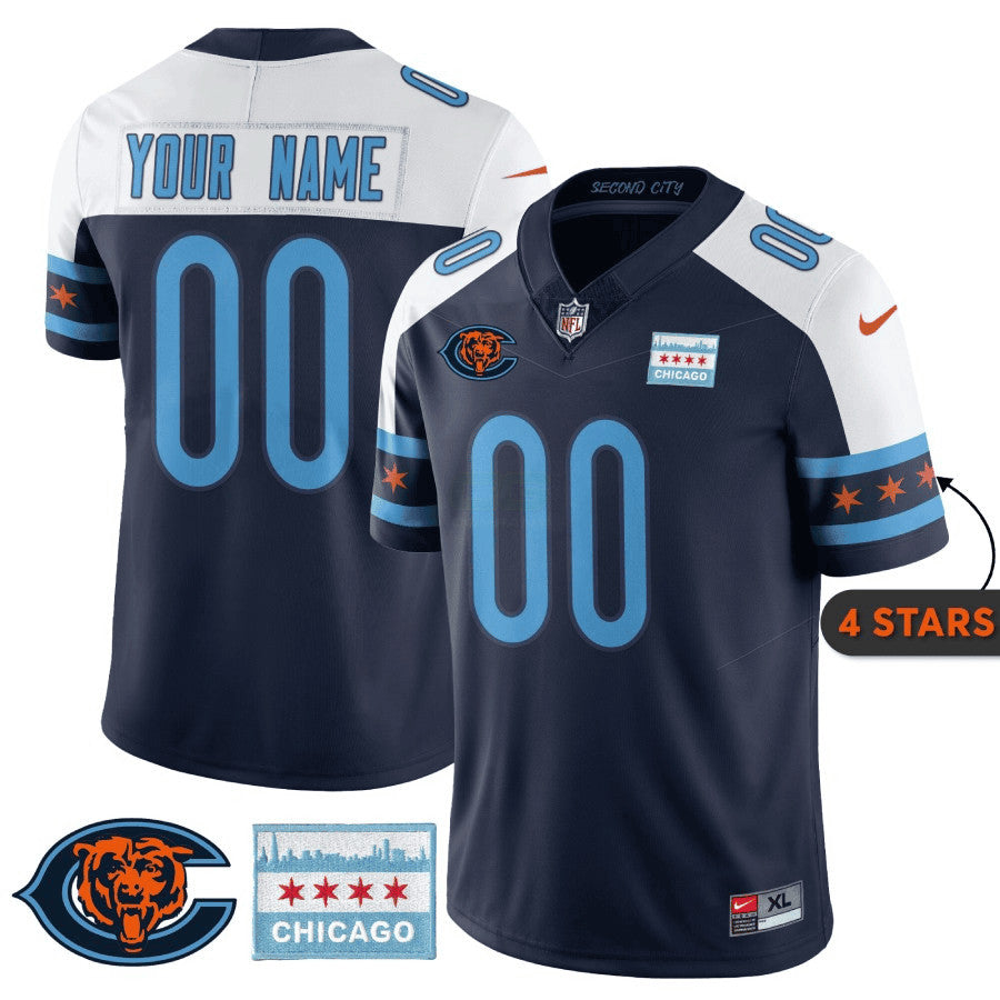 Camisa NFL Chicago City Edition Jersey – Chicago Flag