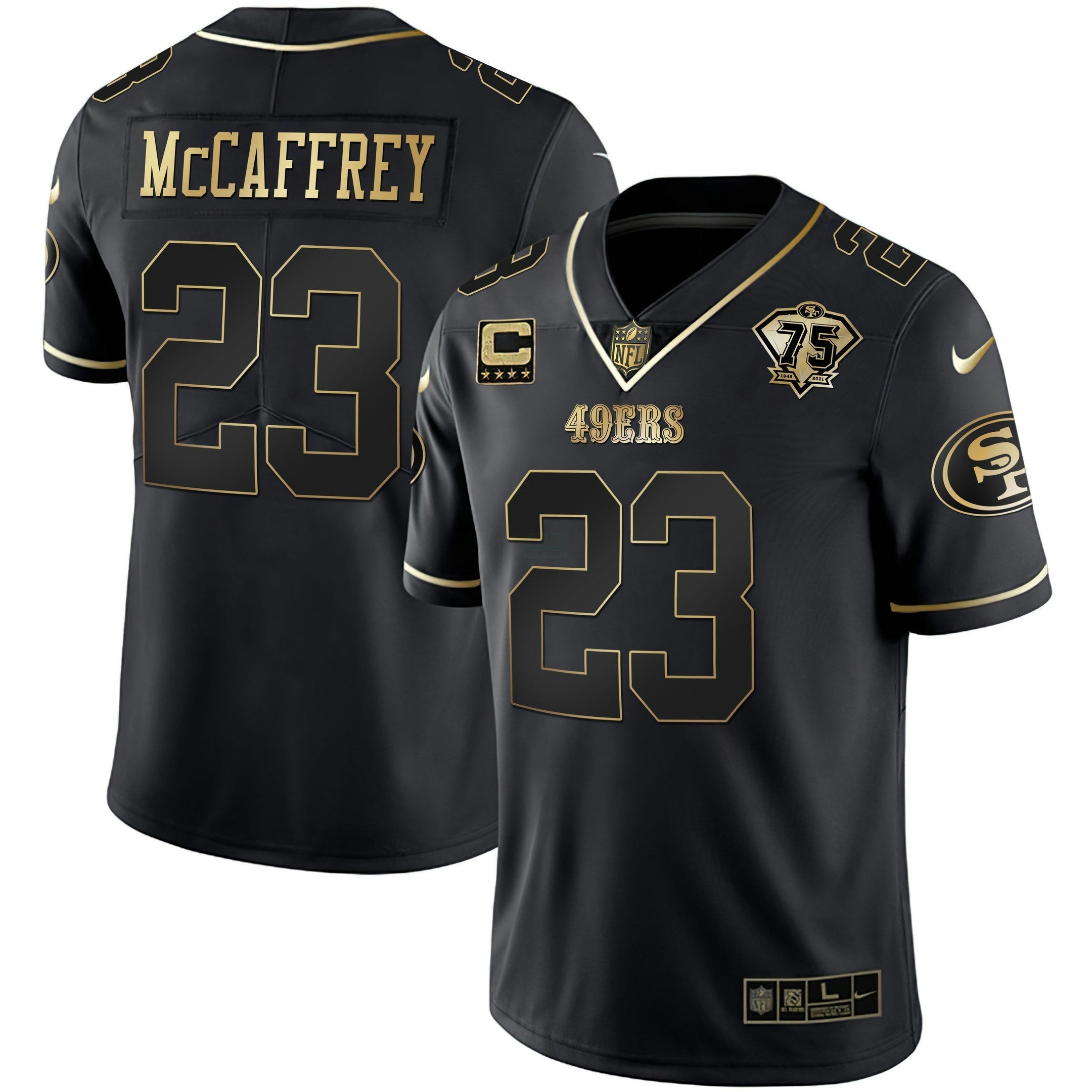 Camisa NFL Christian McCaffrey Salute To Service Jersey