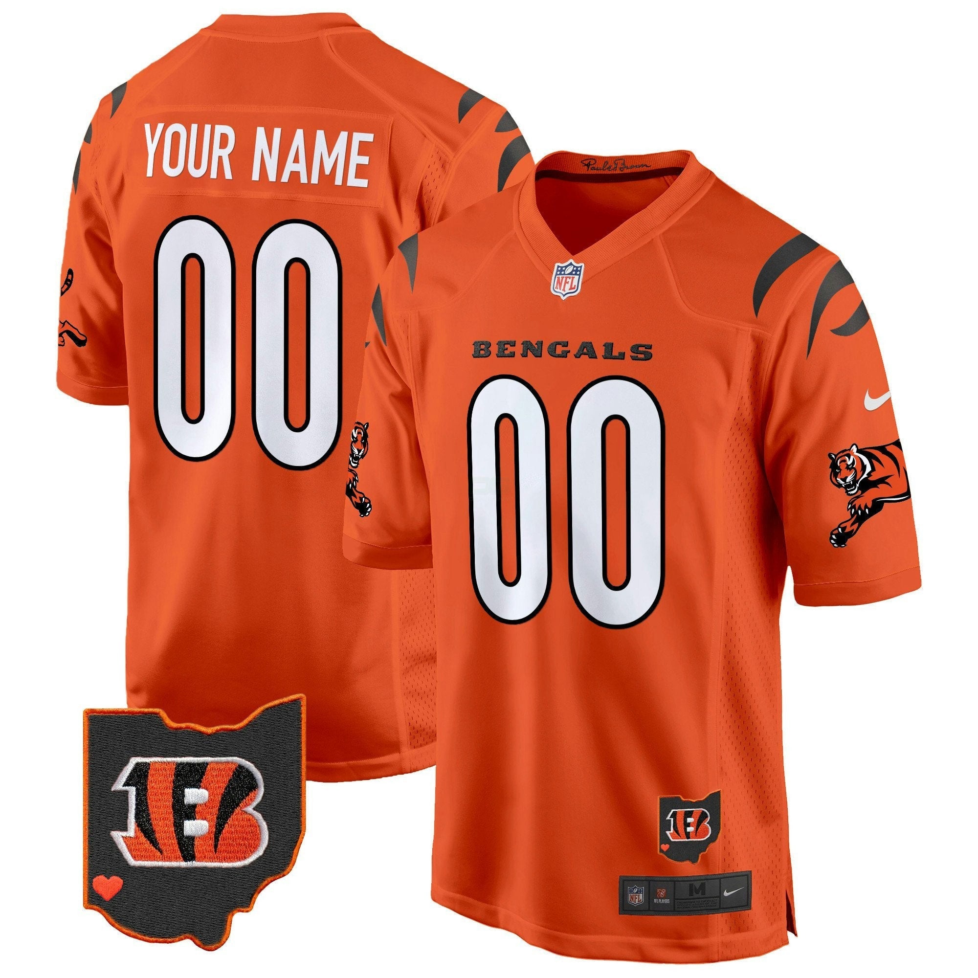 Camisa NFL Cincinnati 2024 Game Jersey