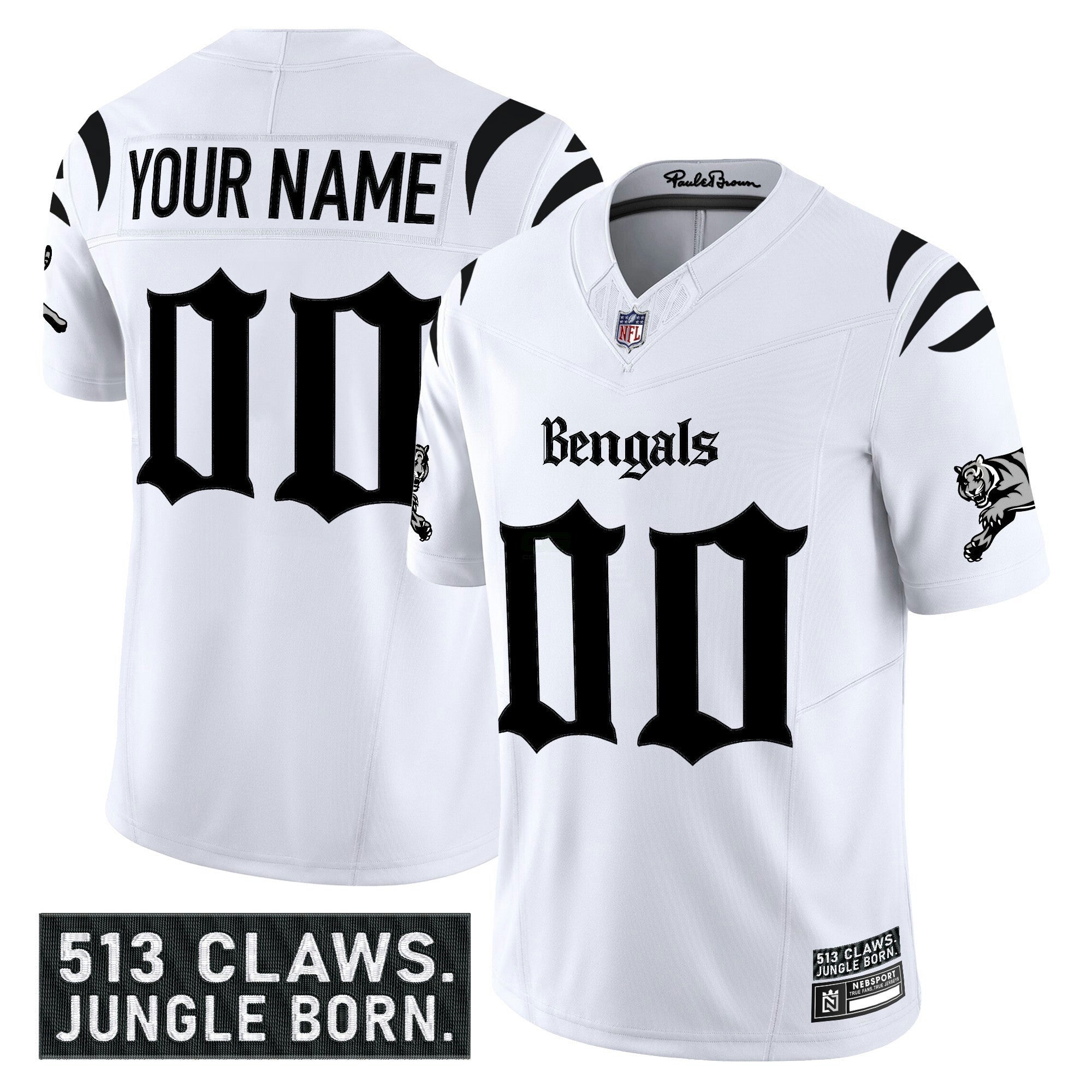 Camisa NFL Cincinnati ‘Gothic Jungle Shadows Edition’ Vapor Limited Jersey