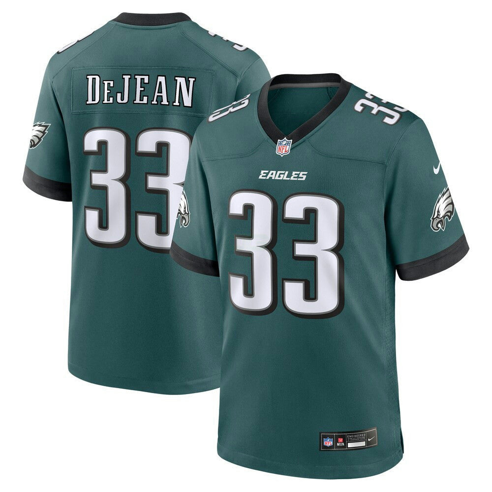 Camisa NFL Cooper DeJean #33 Philadelphia Midnight Verde Jersey - DeJean