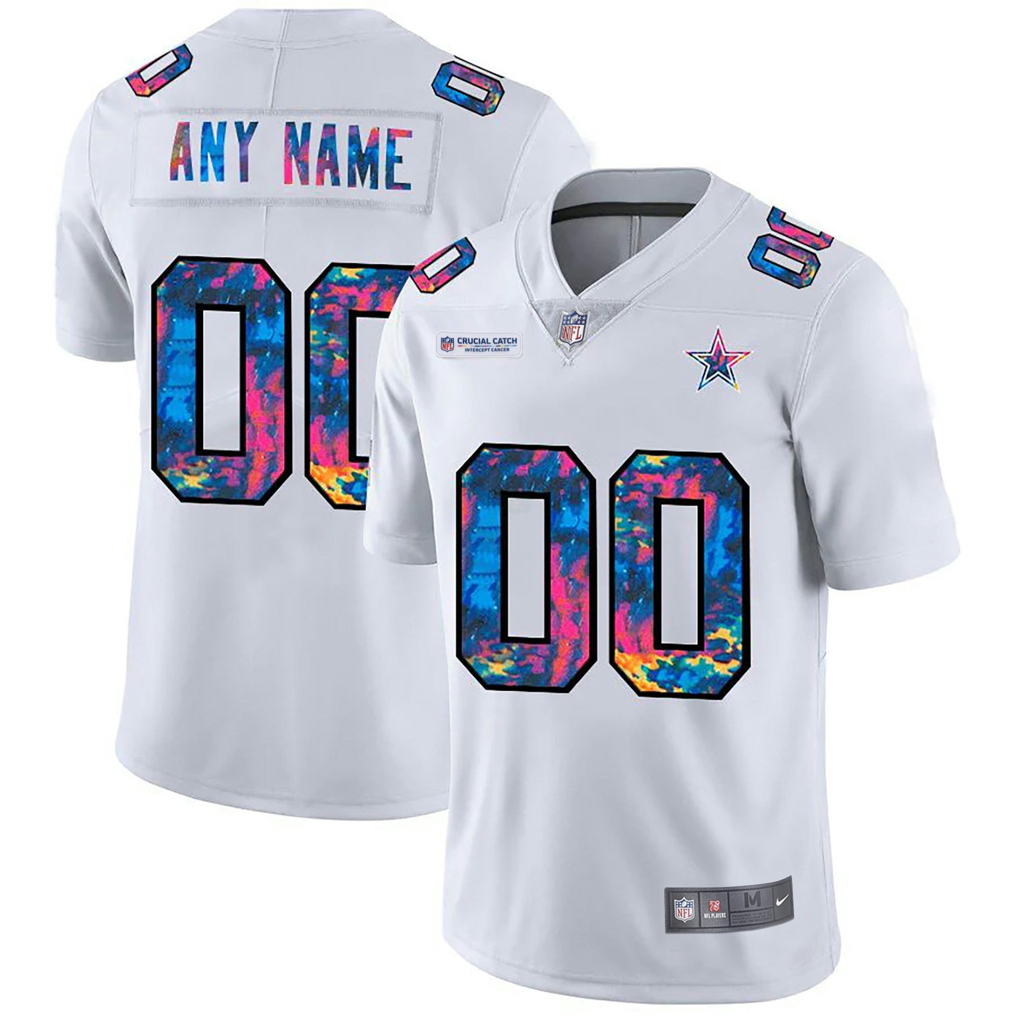 Camisa NFL Cowboys Crucial Catch Multicolor Jersey