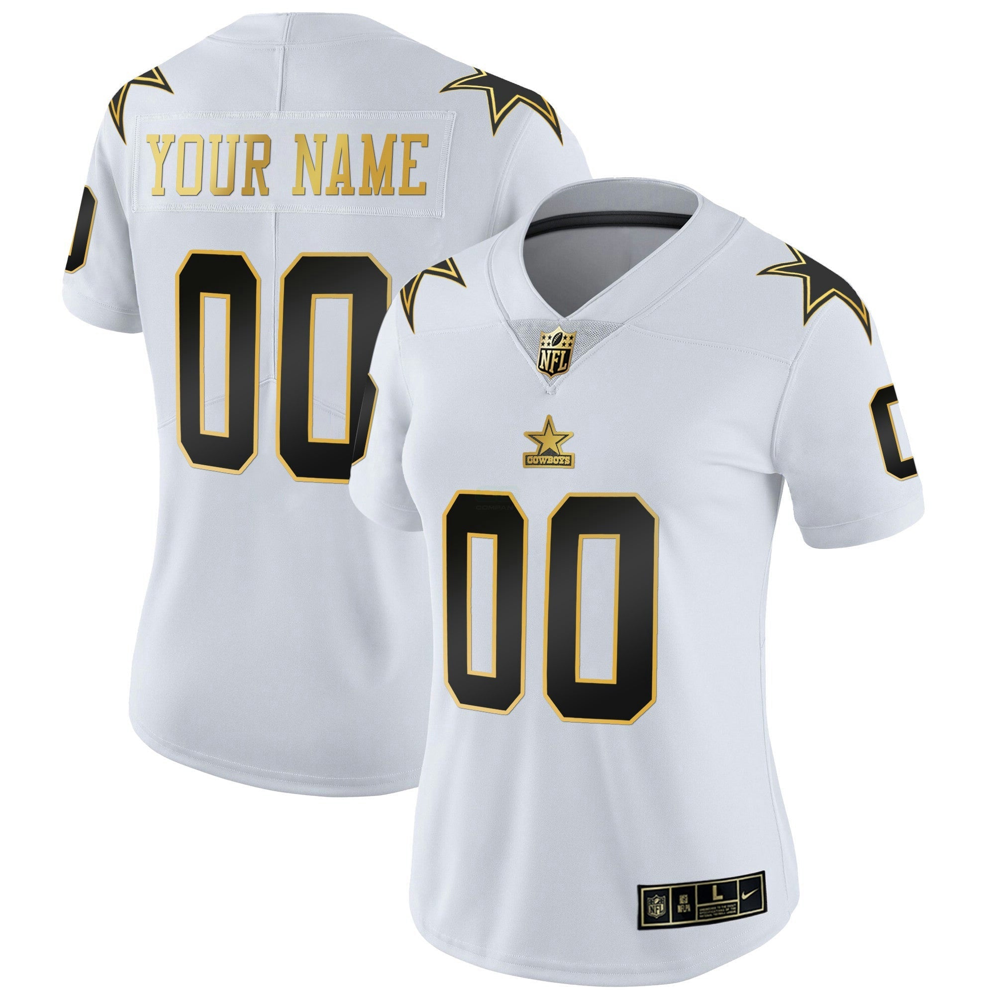 Camisa NFL Cowboys Throwback Limited Vapor Jersey