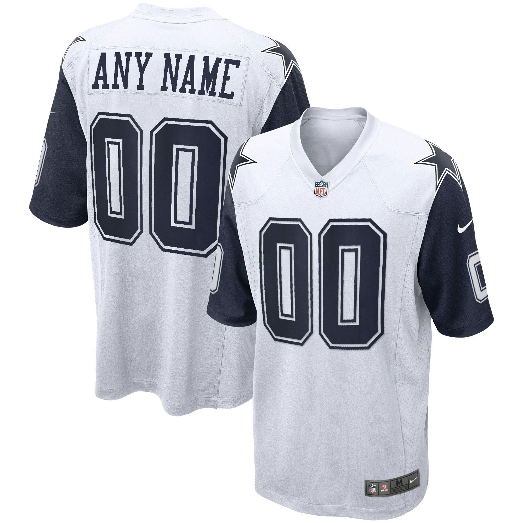 Camisa NFL Custom Name and Number Game – Stitched