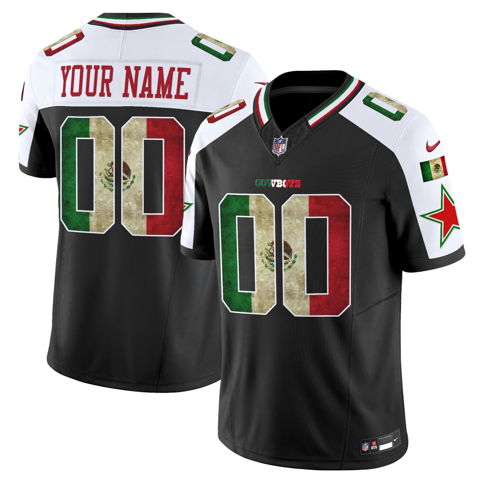 Camisa NFL Dallas Mexico Vapor Limited Jersey V3