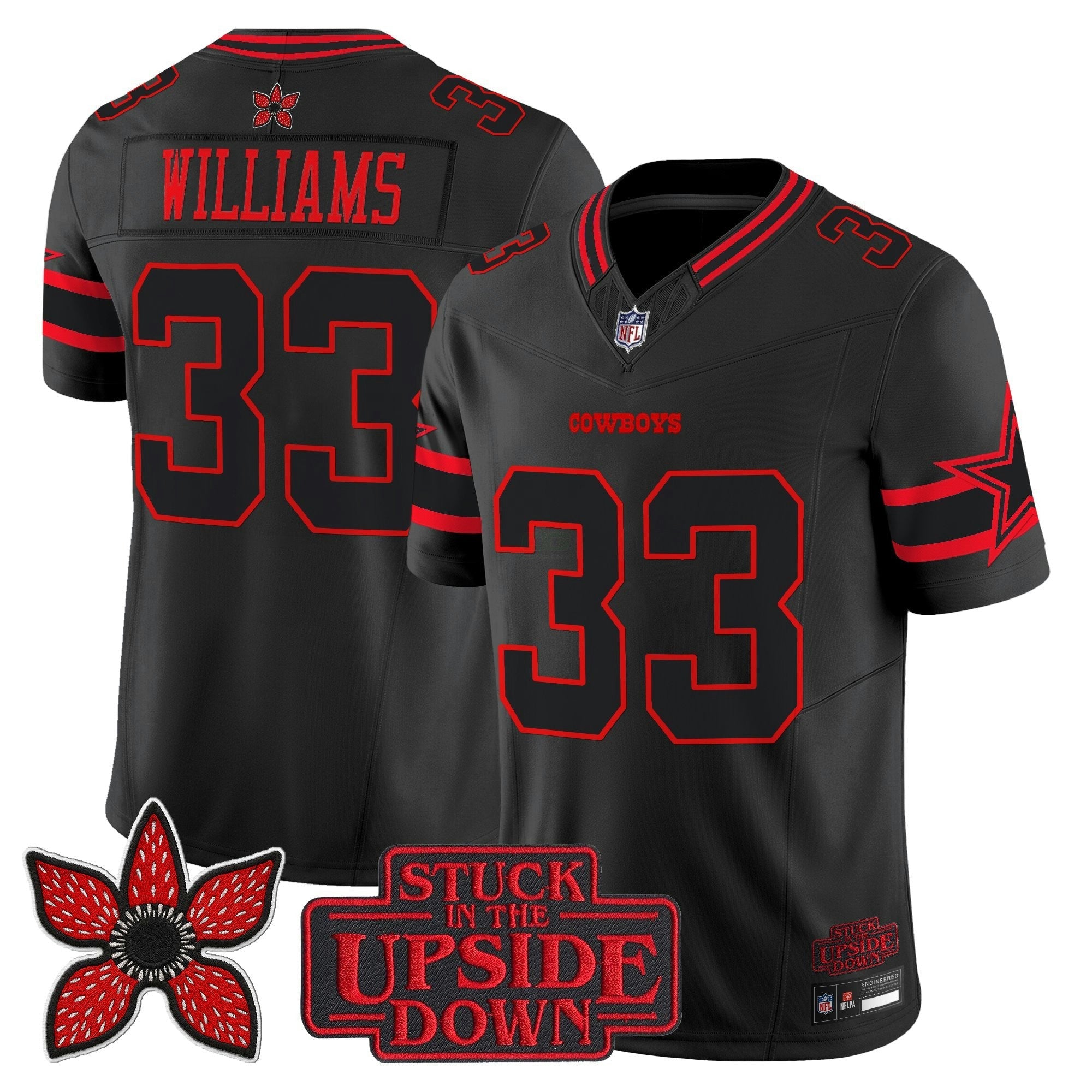 Camisa NFL Dallas ‘Stranger Things Edition’ Vapor Limited Jersey