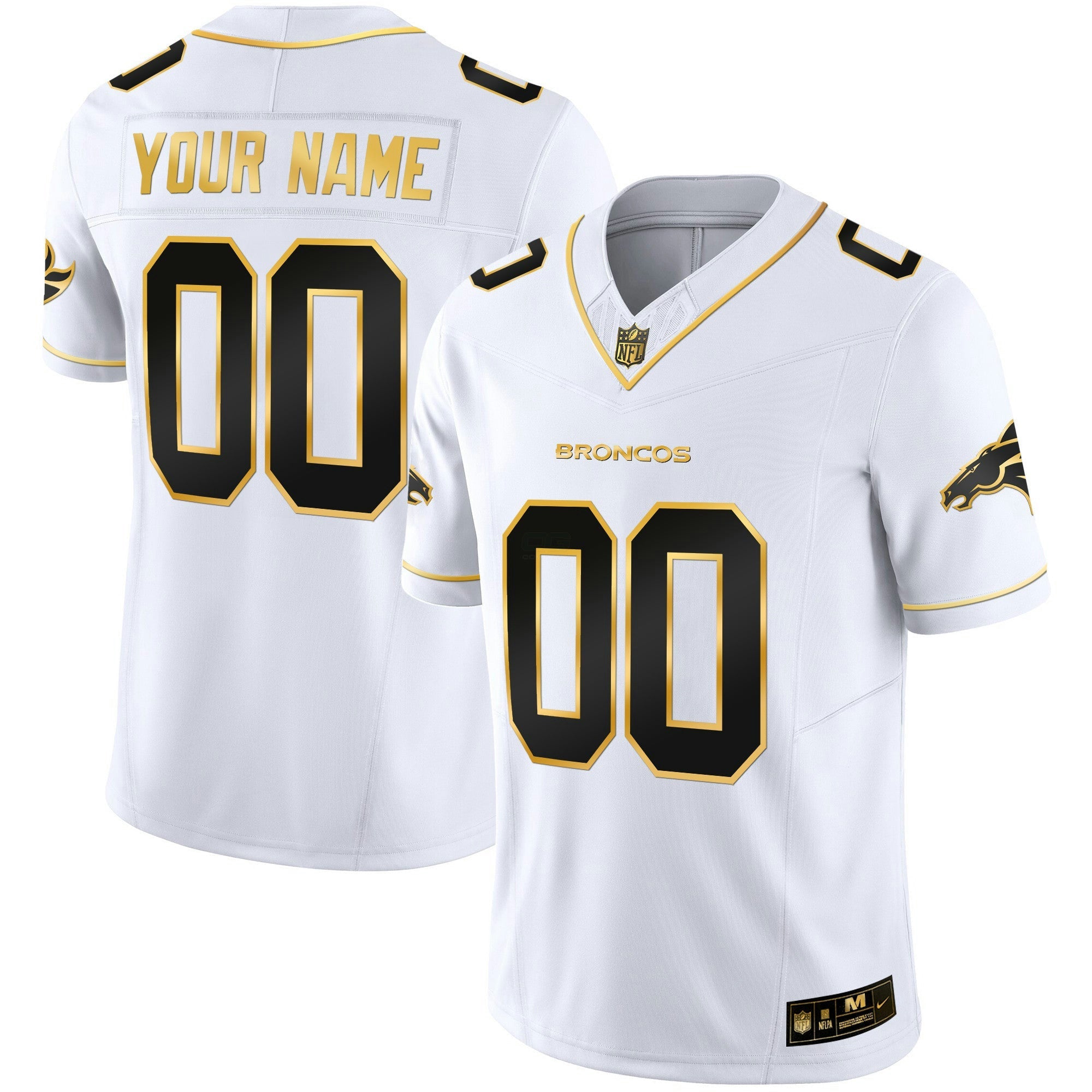 Camisa NFL Denver Gold Vapor Limited Jersey