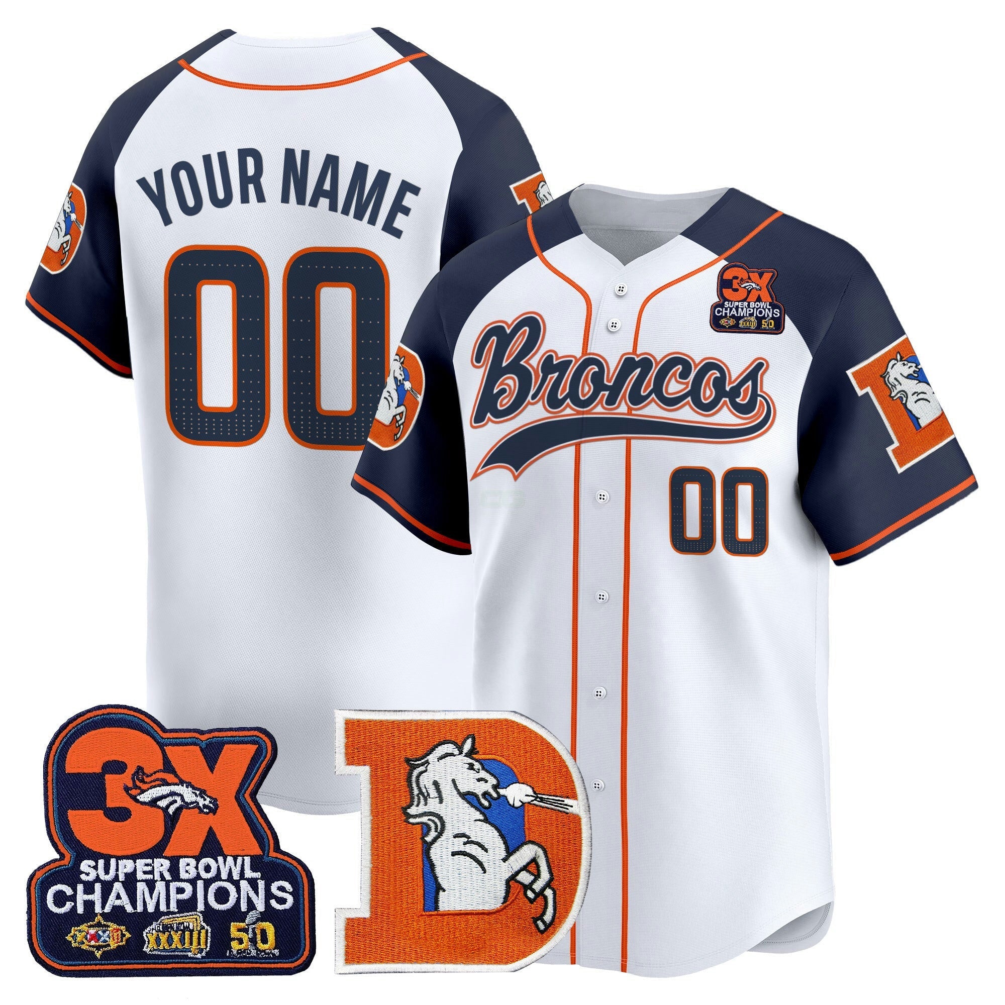 Camisa NFL Denver Throwback Vapor Jersey