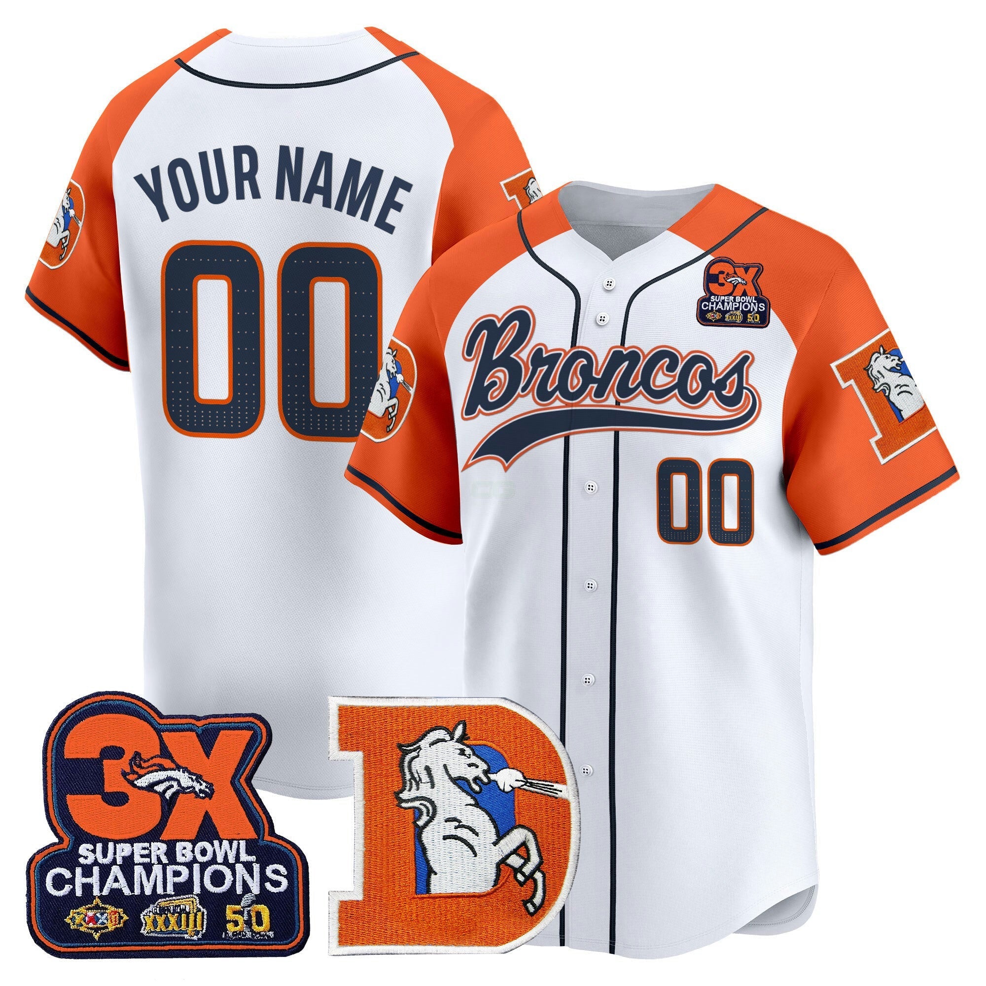 Camisa NFL Denver Throwback Vapor Jersey