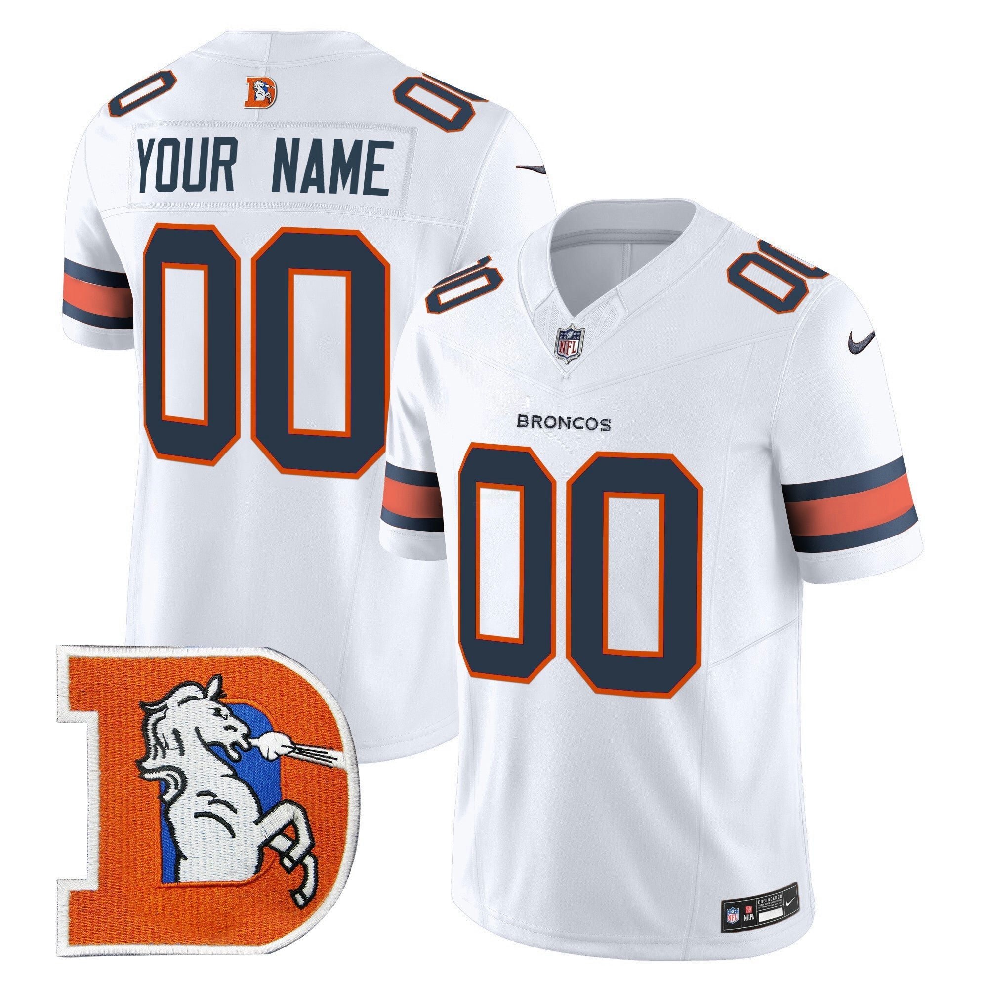 Camisa NFL Denver Throwback Vapor Limited Jersey V2