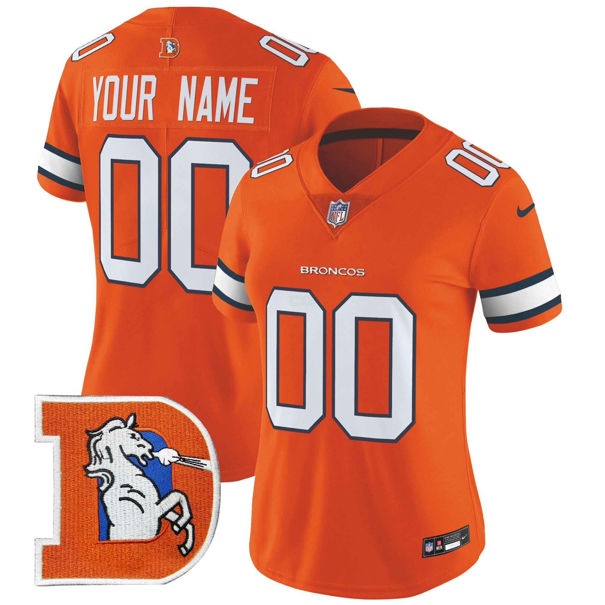 Camisa NFL Denver Throwback Vapor Limited Jersey V2