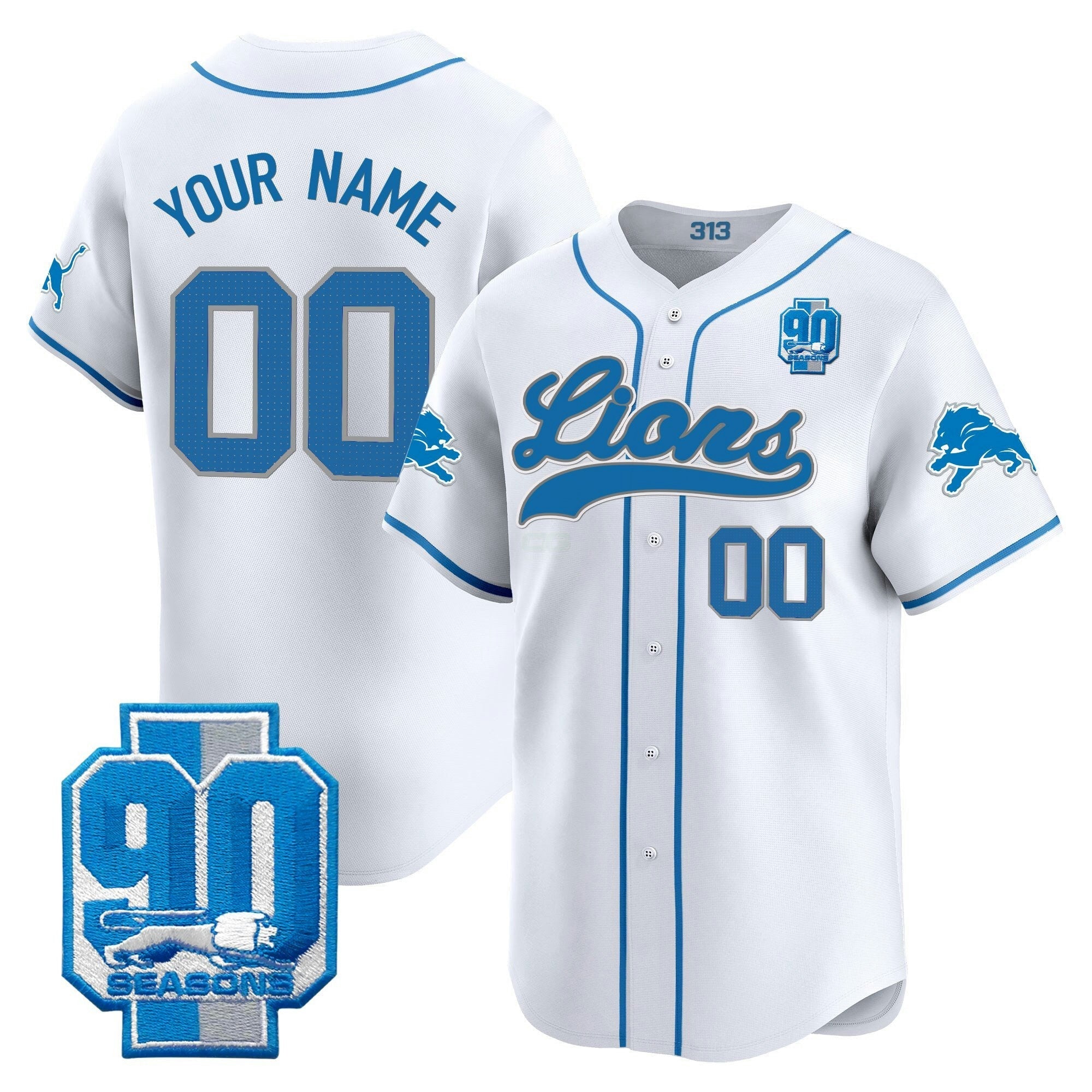 Camisa NFL Detroit 2025 Vapor Jersey