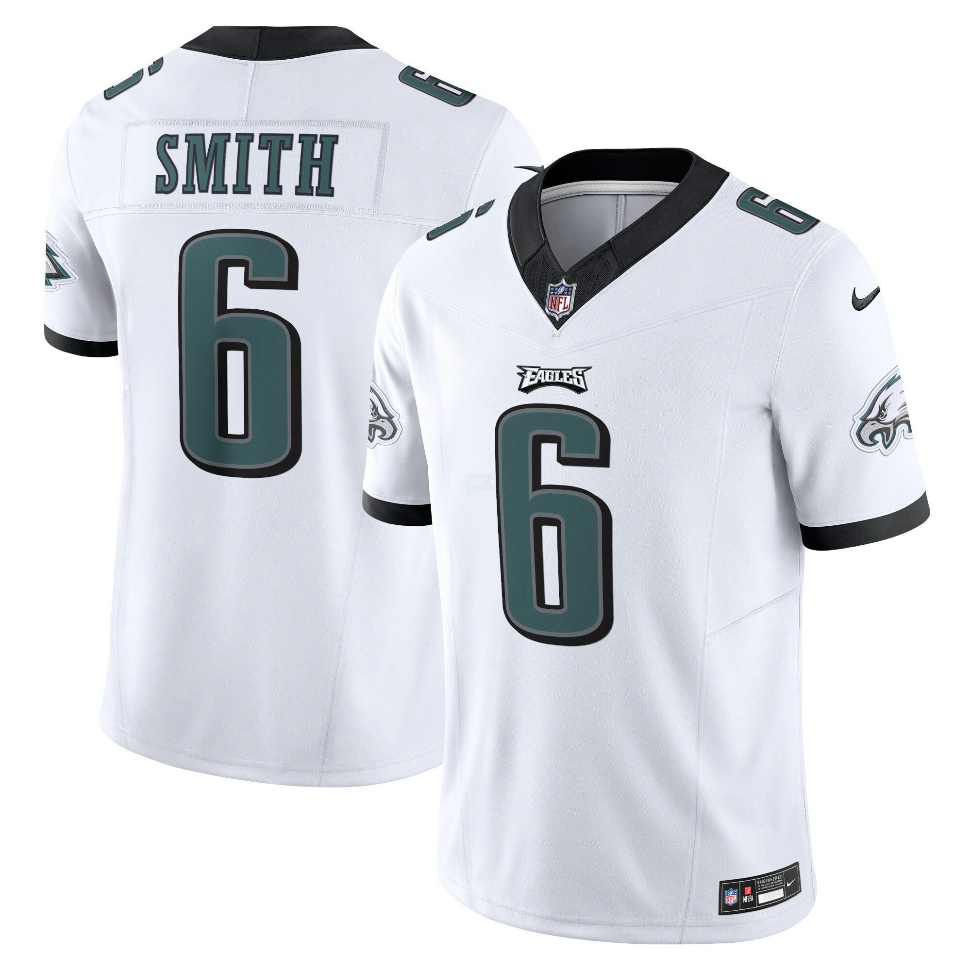 Camisa NFL DeVonta Smith Philadelphia White Vapor F.U.S.E. Limited Jersey