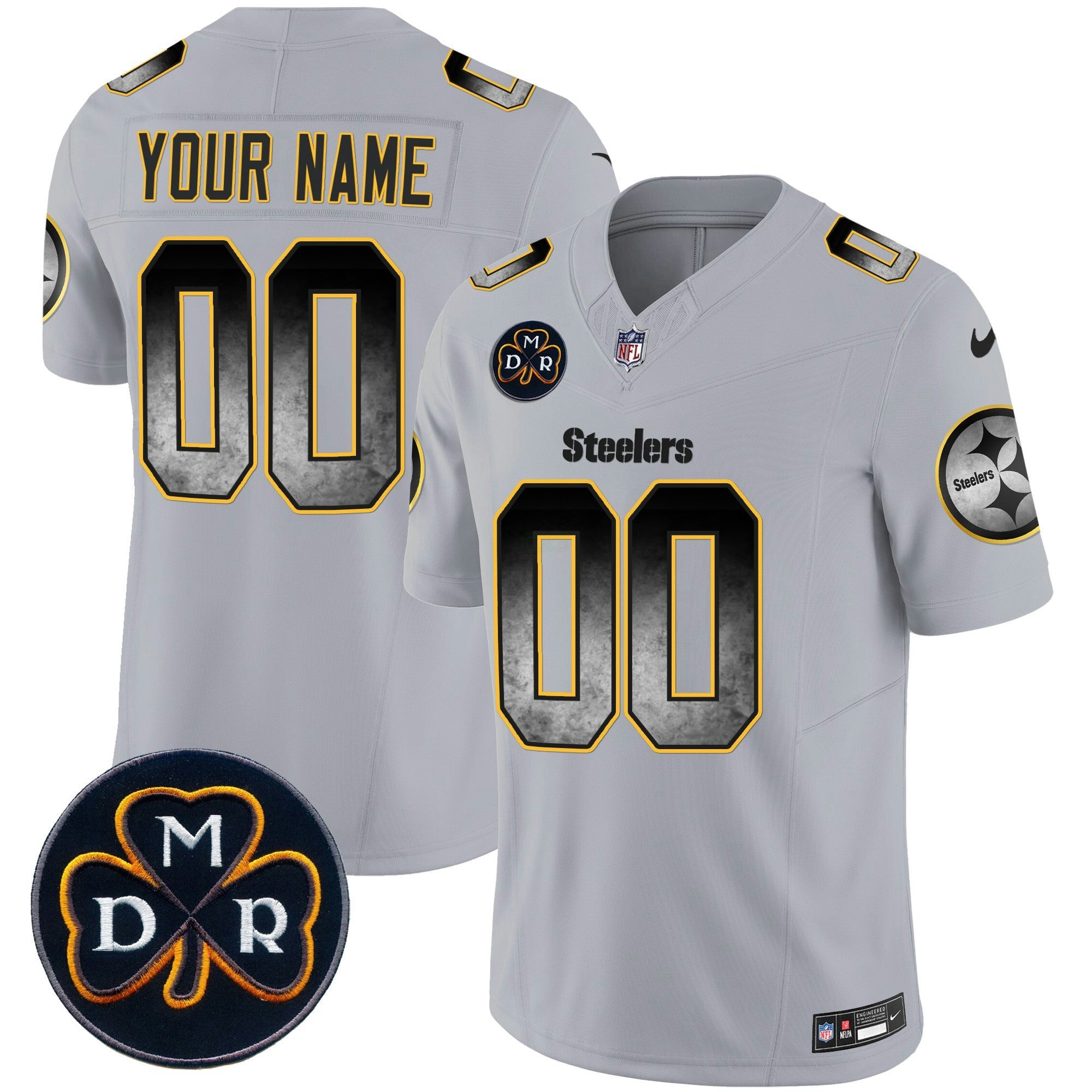 Camisa NFL DMR Patch Arch Smoke Vapor Limited Jersey