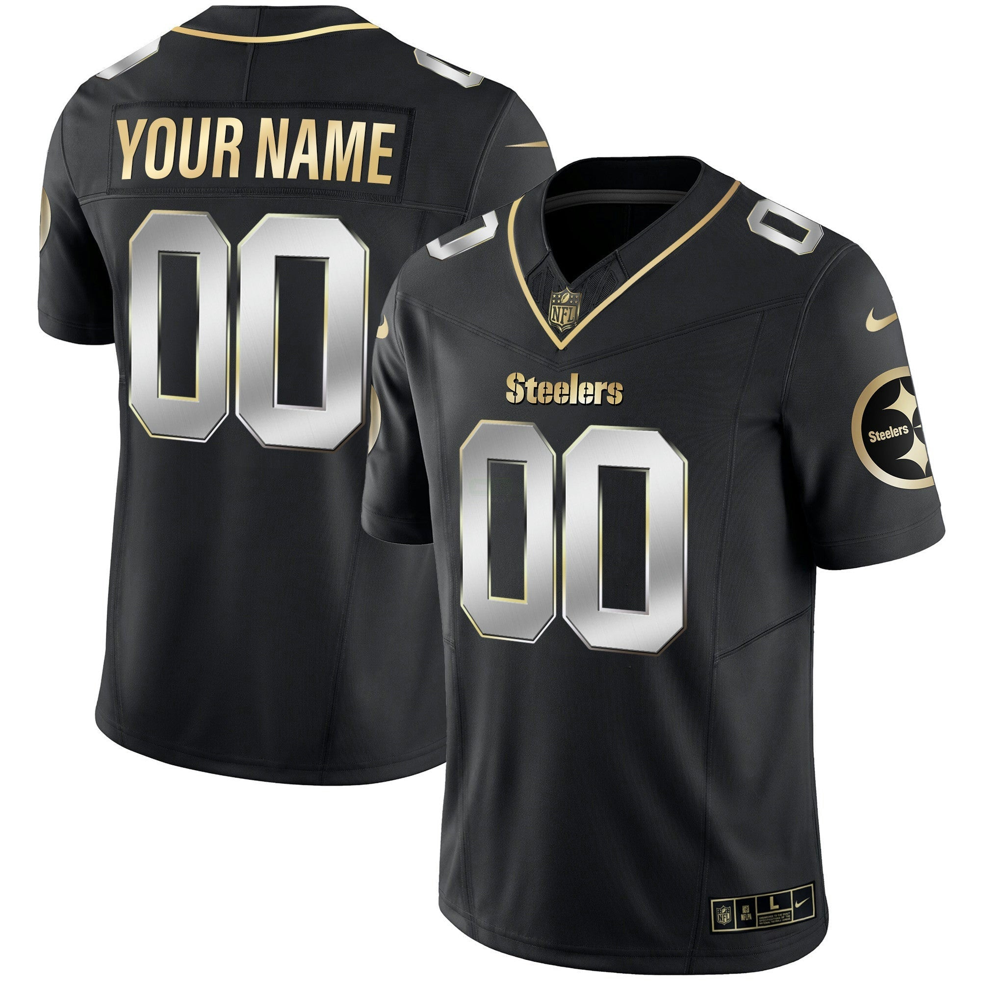 Camisa NFL Dourada Vapor Jersey