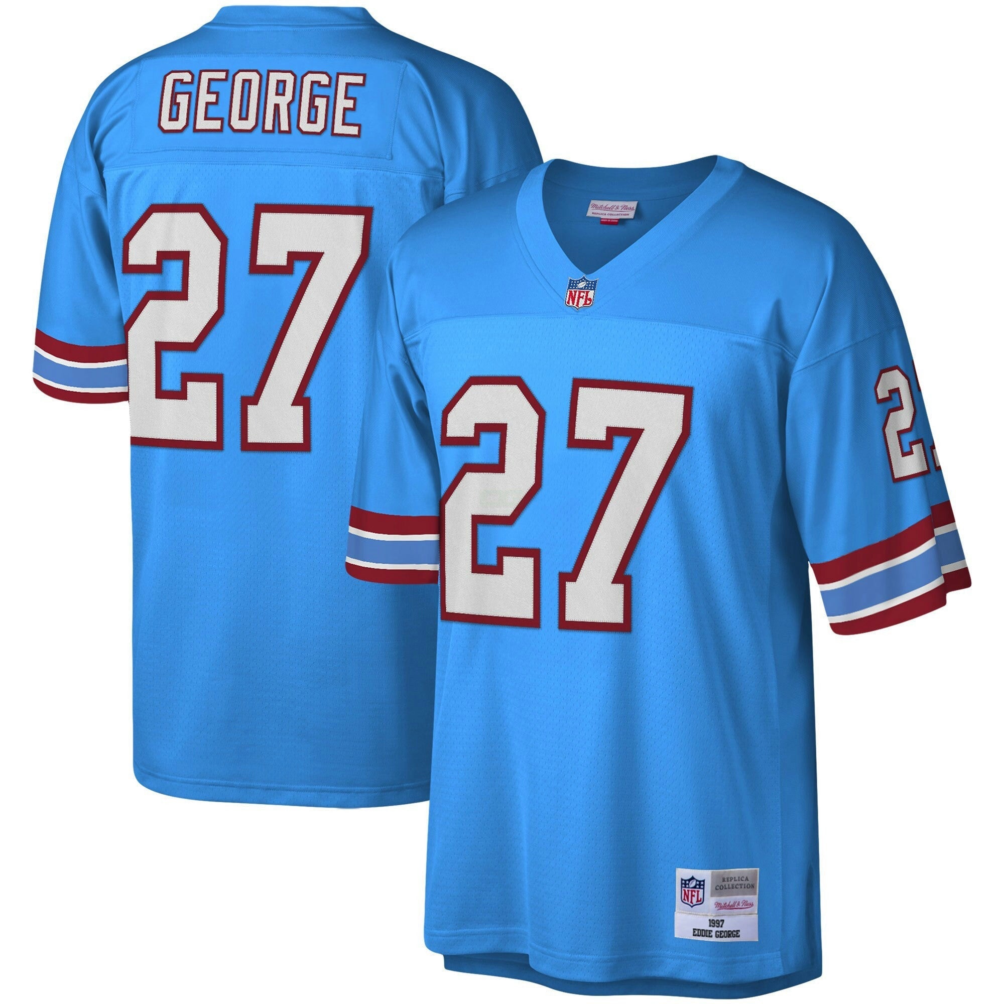 Camisa NFL Eddie George Houston Oilers Jersey