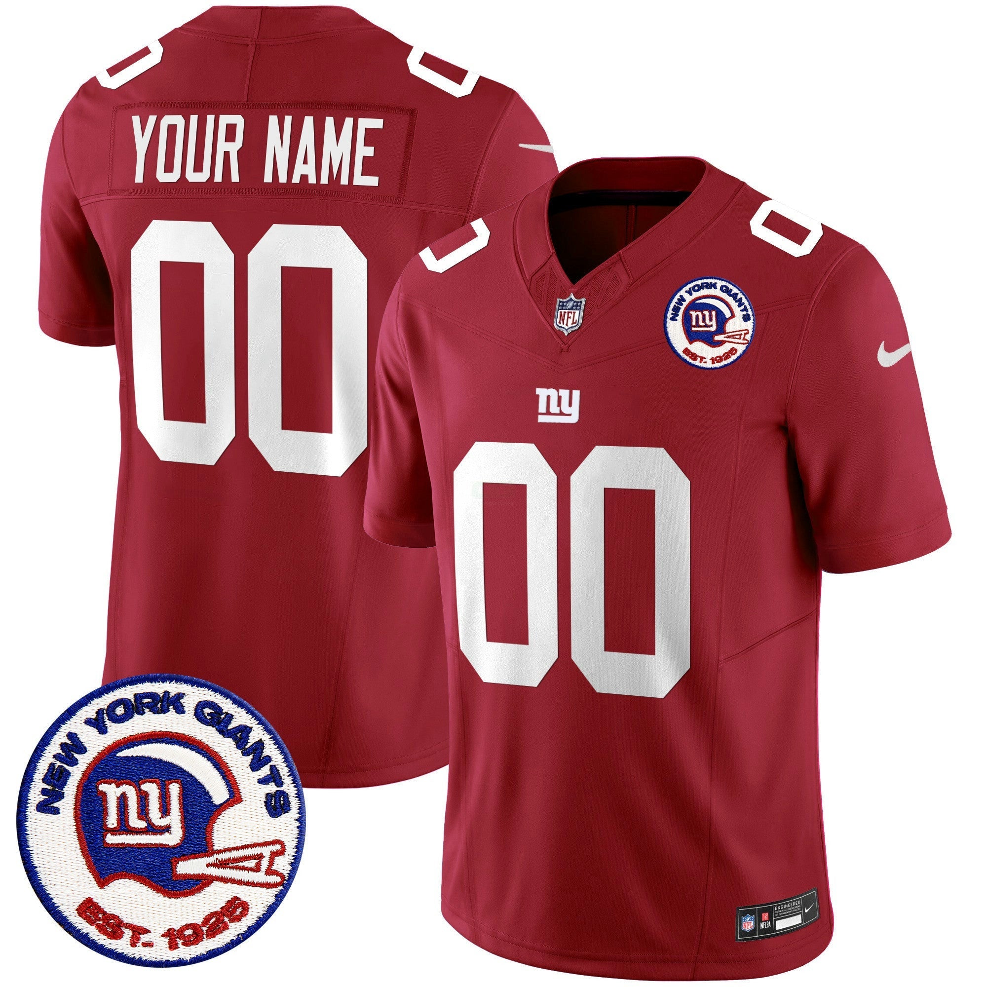 Camisa NFL Est 1925 Patch Vapor Limited Jersey