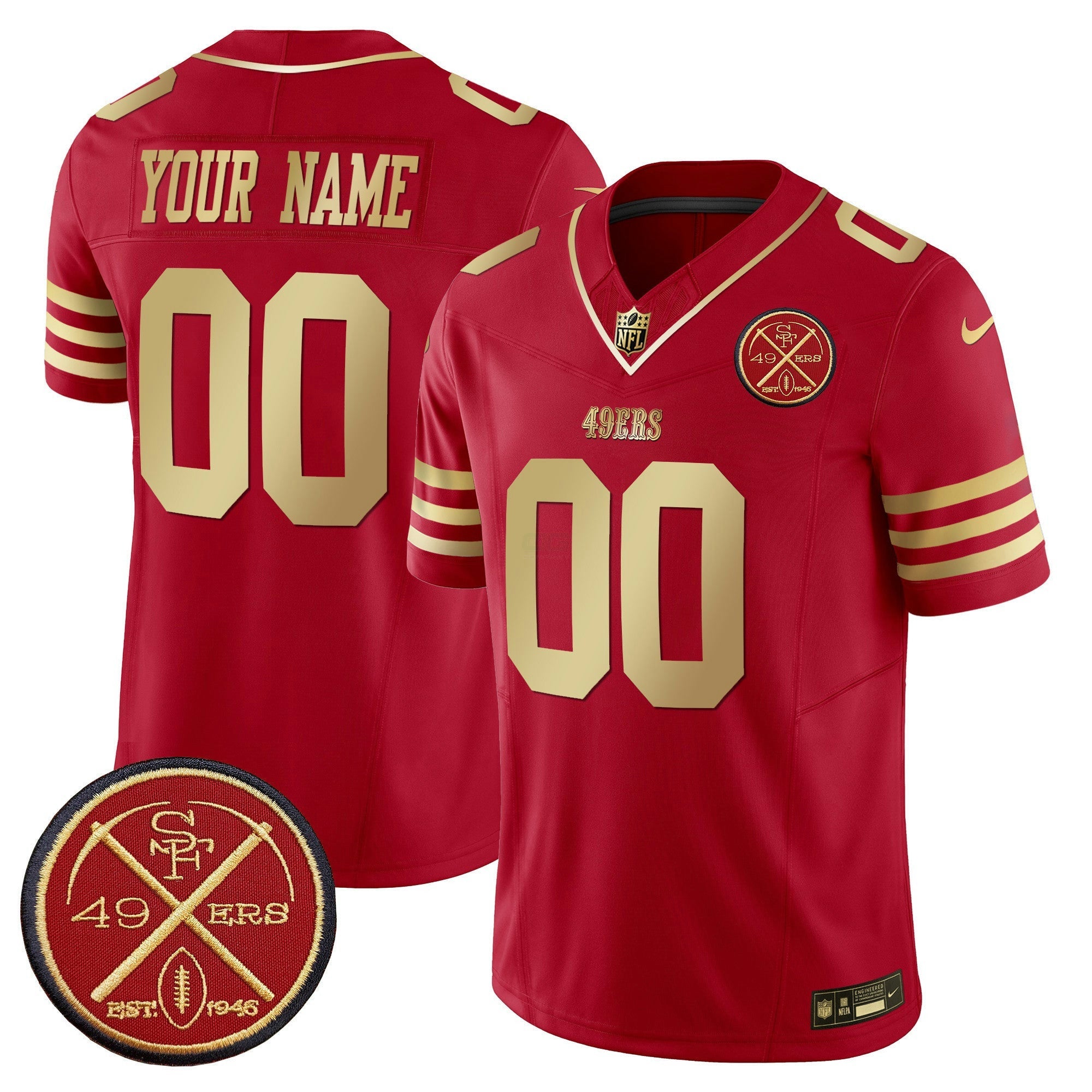 Camisa NFL Est.1946 Patch Vapor Limited Jersey