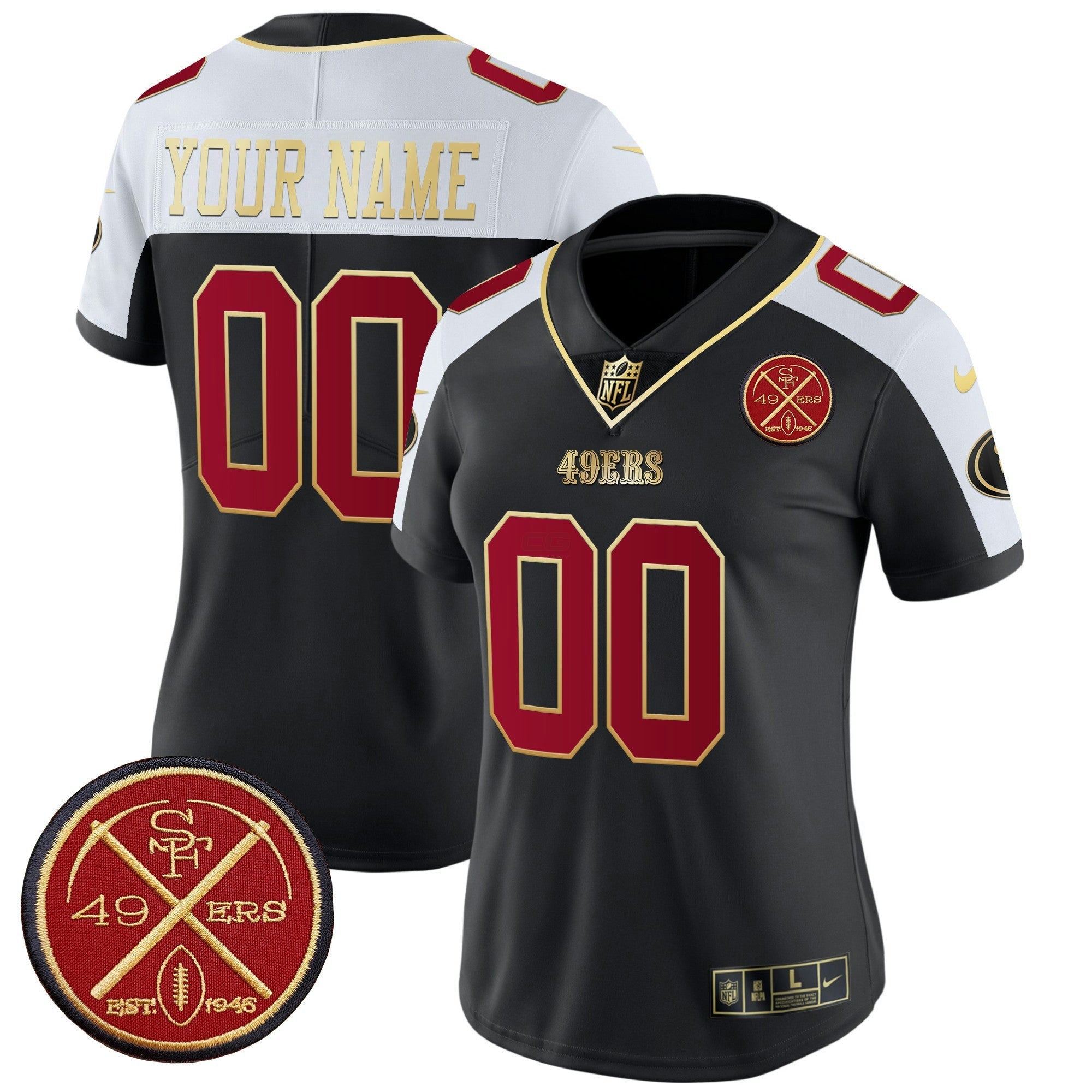 Camisa NFL Est.1946 Patch Vapor Limited Jersey