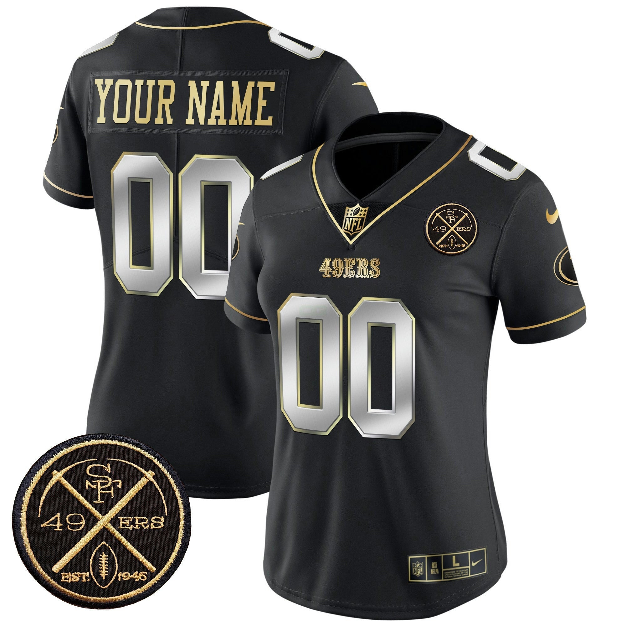 Camisa NFL Est.1946 Patch Vapor Limited Jersey