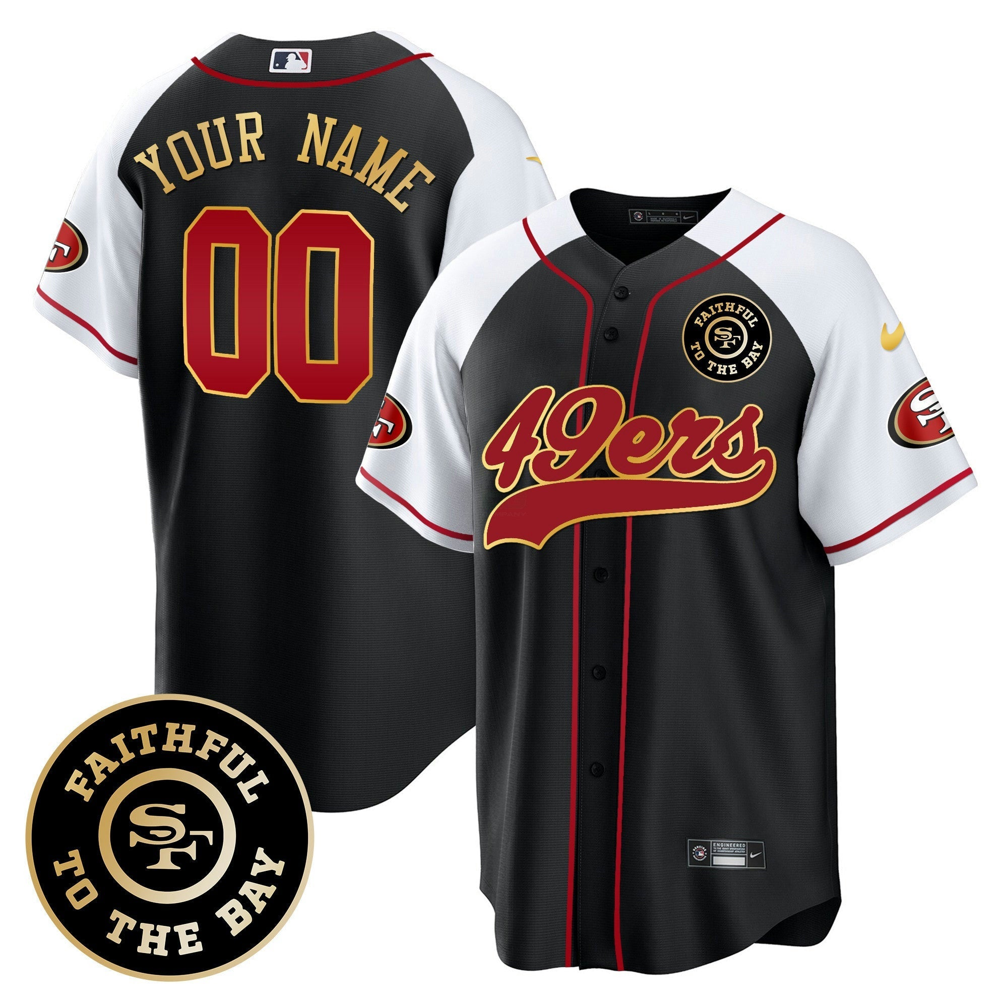 Camisa NFL Faithful To The Bay Patch Jersey