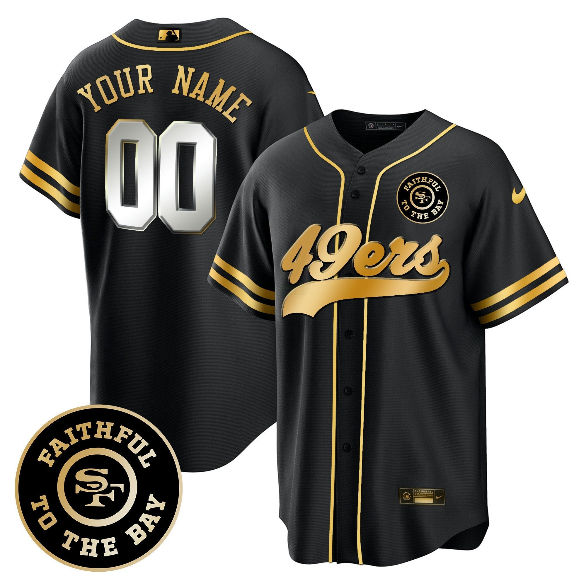 Camisa NFL Faithful To The Bay Patch Jersey V2