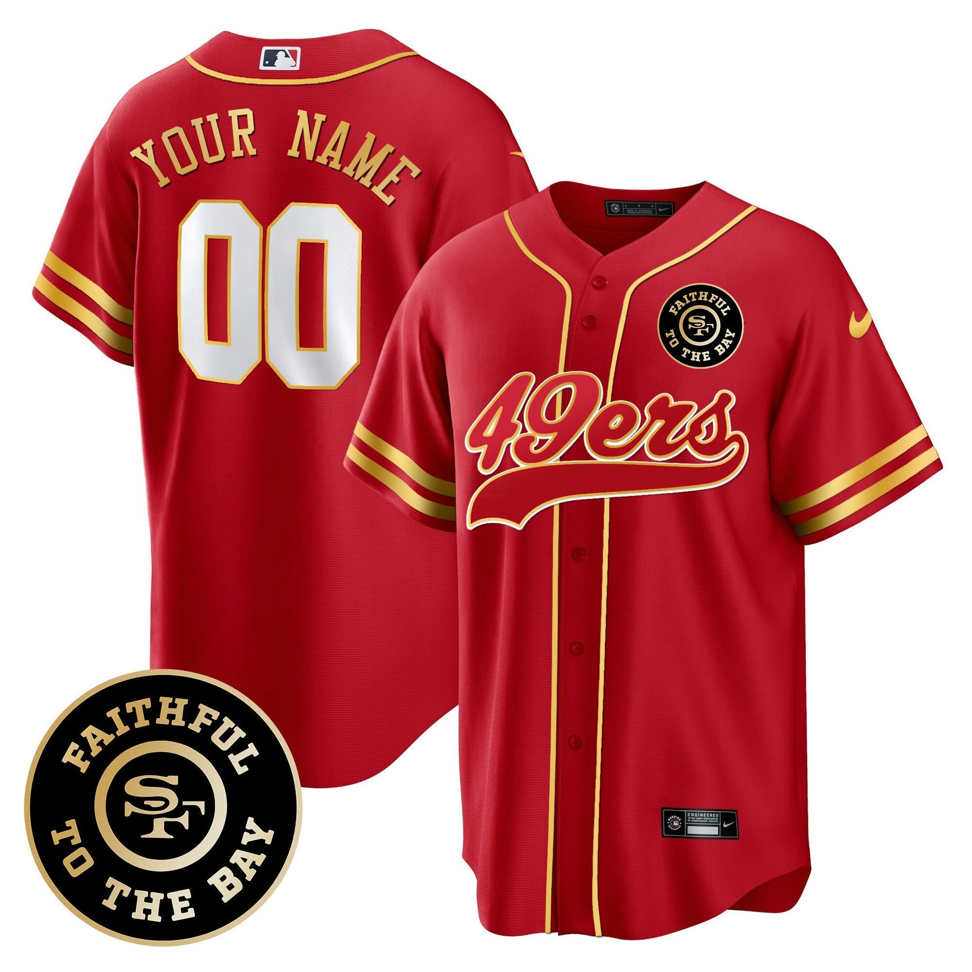 Camisa NFL Faithful To The Bay Patch Jersey V2