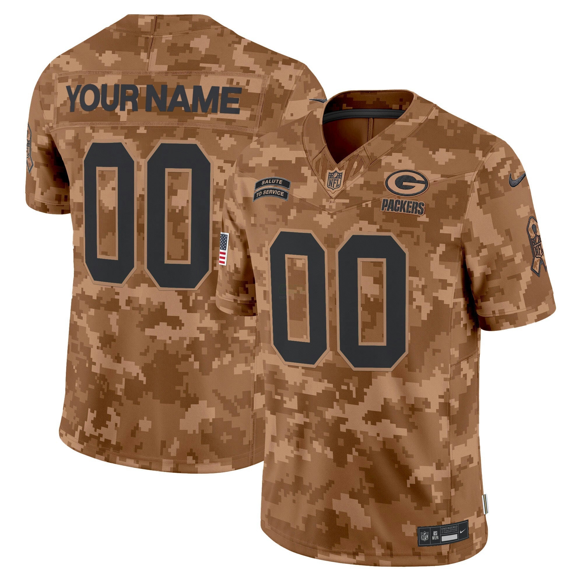 Camisa NFL Green Bay 2024 Salute to Service Vapor Limited Jersey