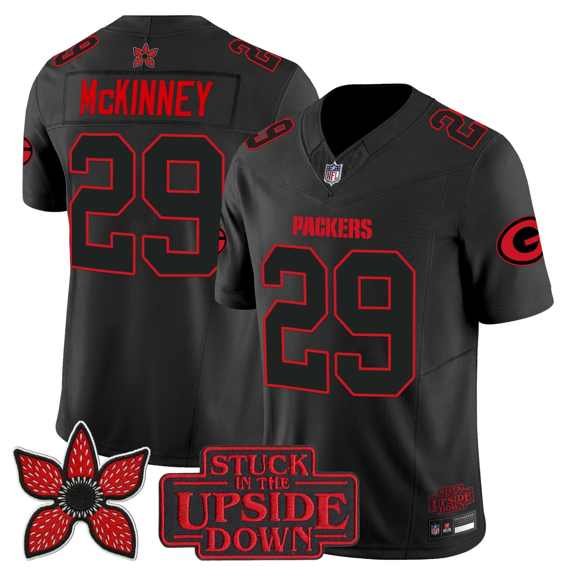 Camisa NFL Green Bay ‘Stranger Things Edition’ Vapor Limited Jersey