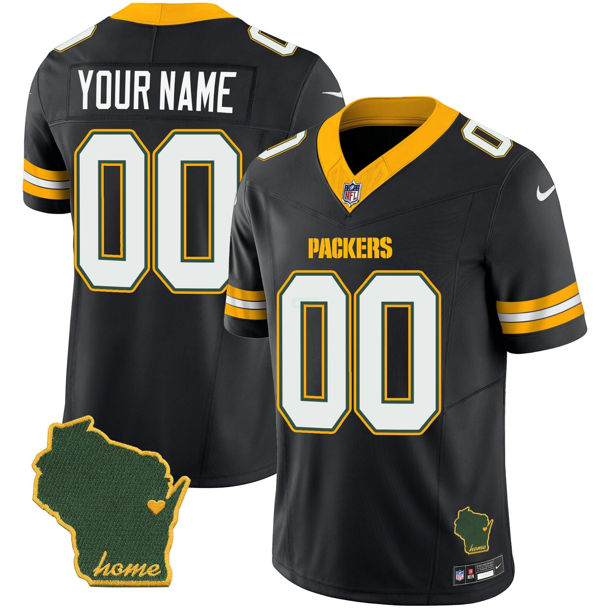 Camisa NFL Home Patch Vapor Jersey V2