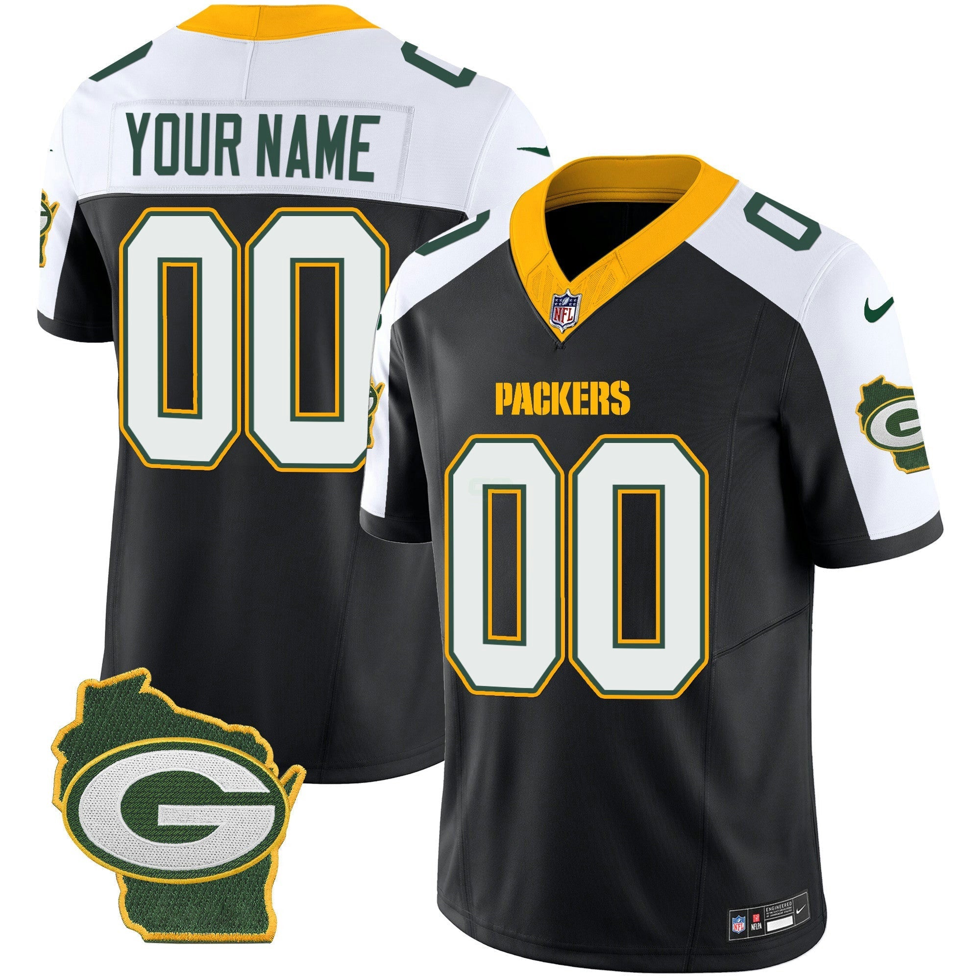 Camisa NFL Home Patch Vapor Jersey V3