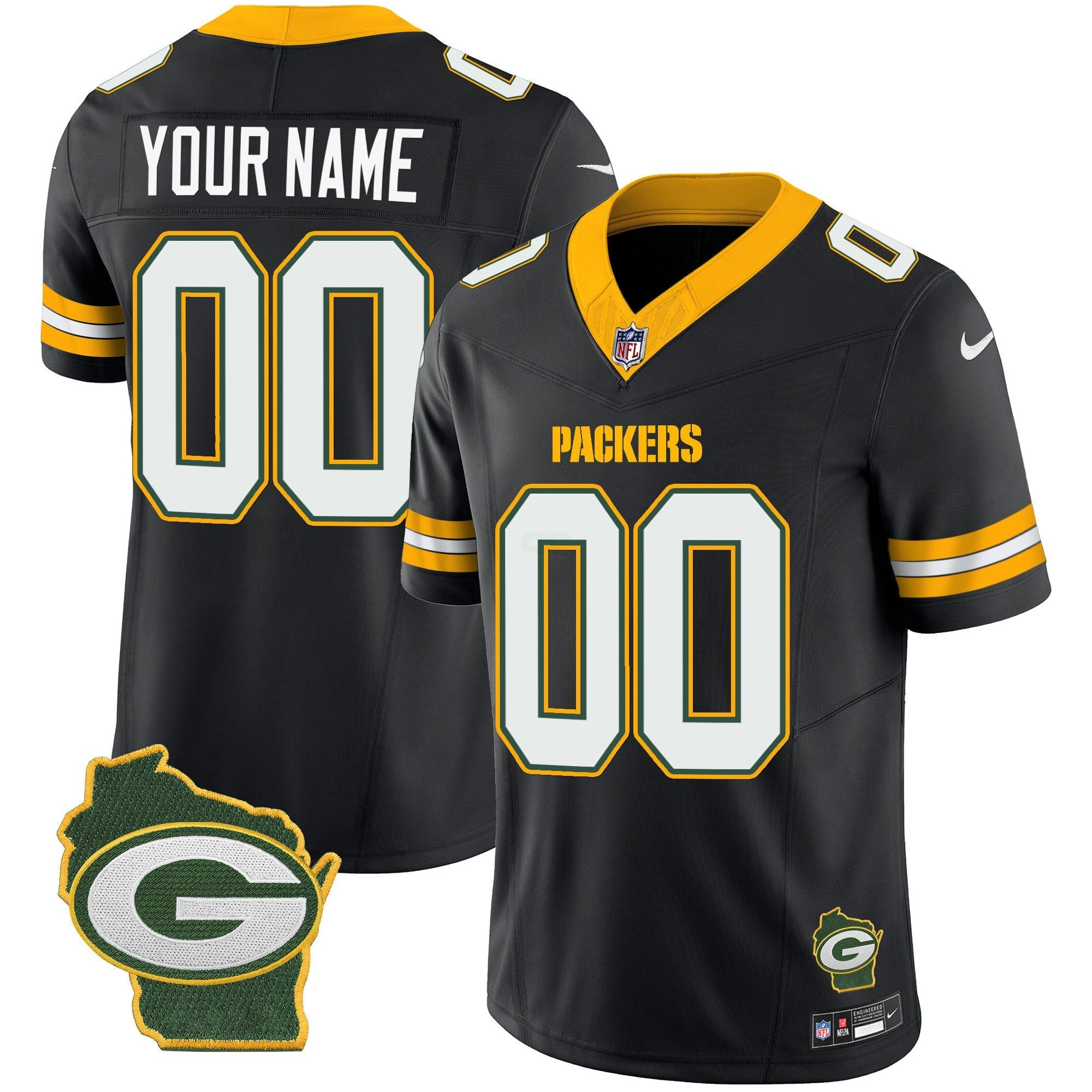 Camisa NFL Home Patch Vapor Jersey V3