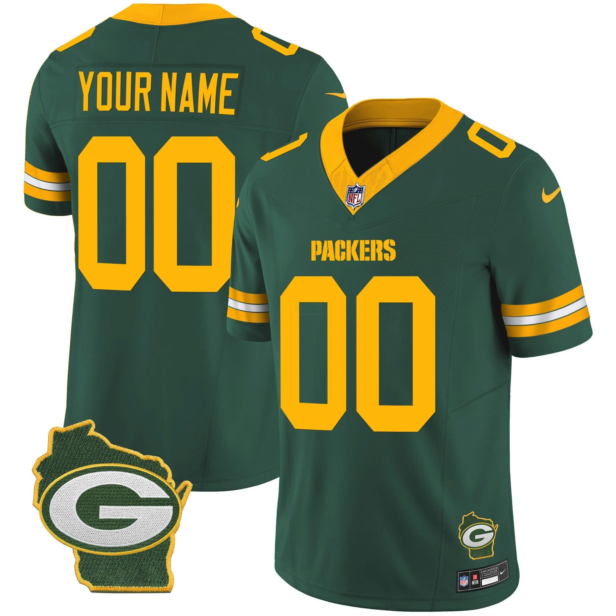 Camisa NFL Home Patch Vapor Jersey V3