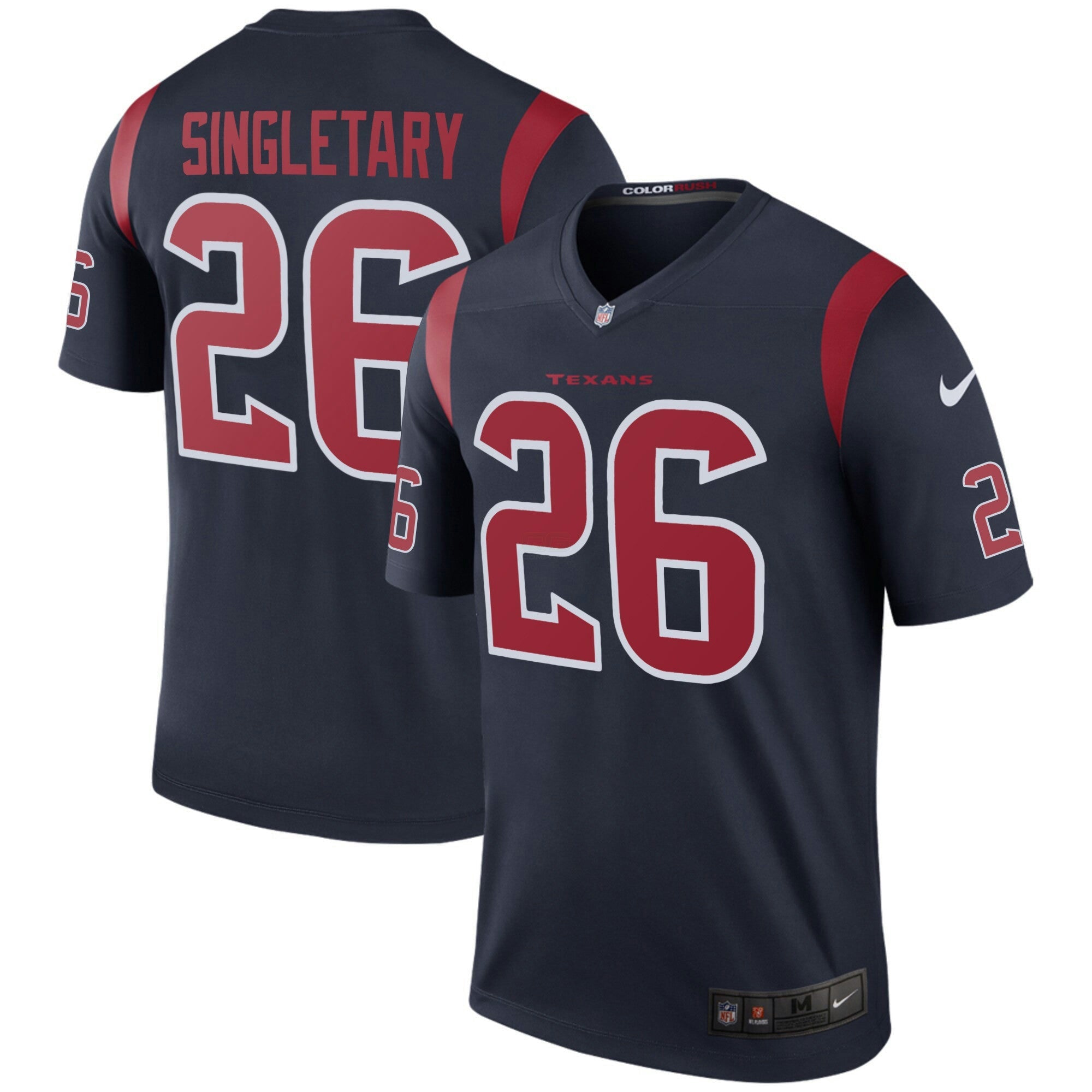 Camisa NFL Houston Color Rush Legend Game Jersey