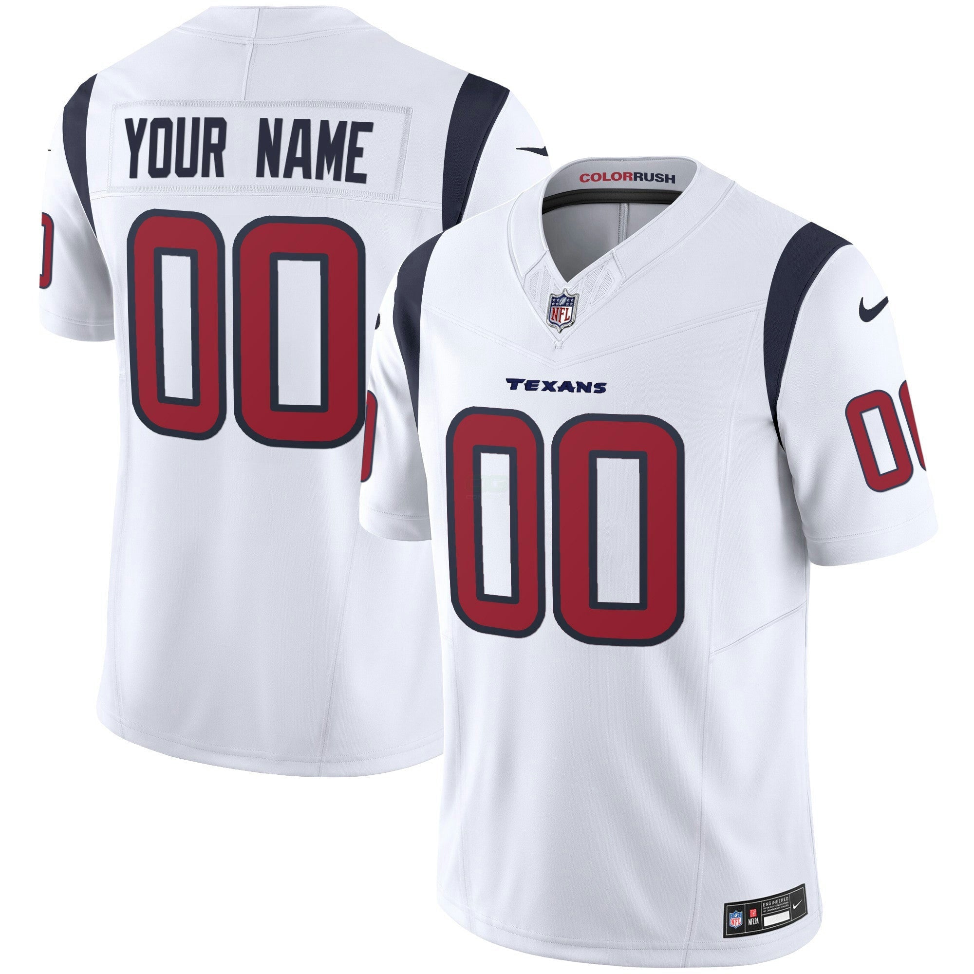 Camisa NFL Houston Color Rush Legend Vapor Jersey