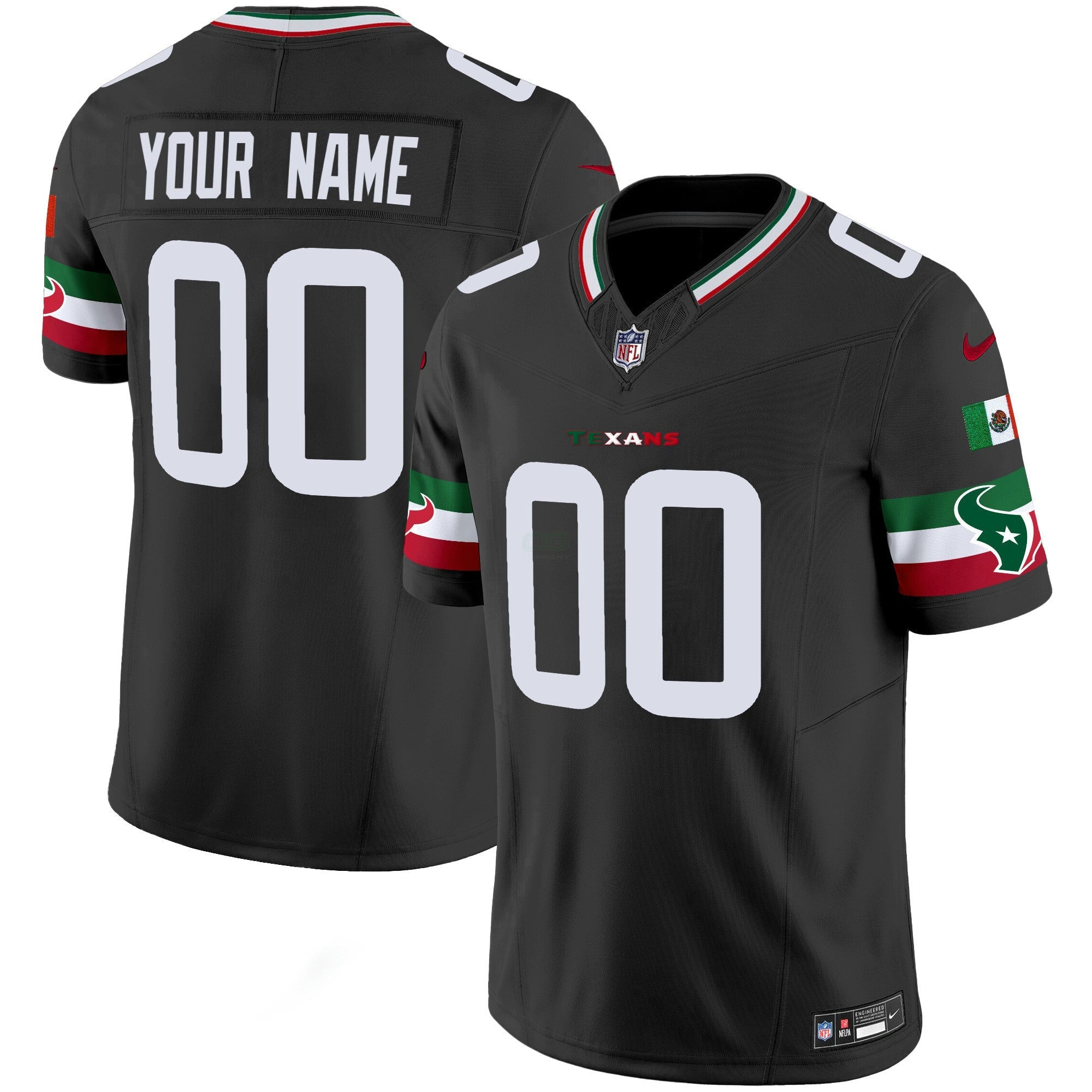 Camisa NFL Houston Mexico Vapor Limited Jersey