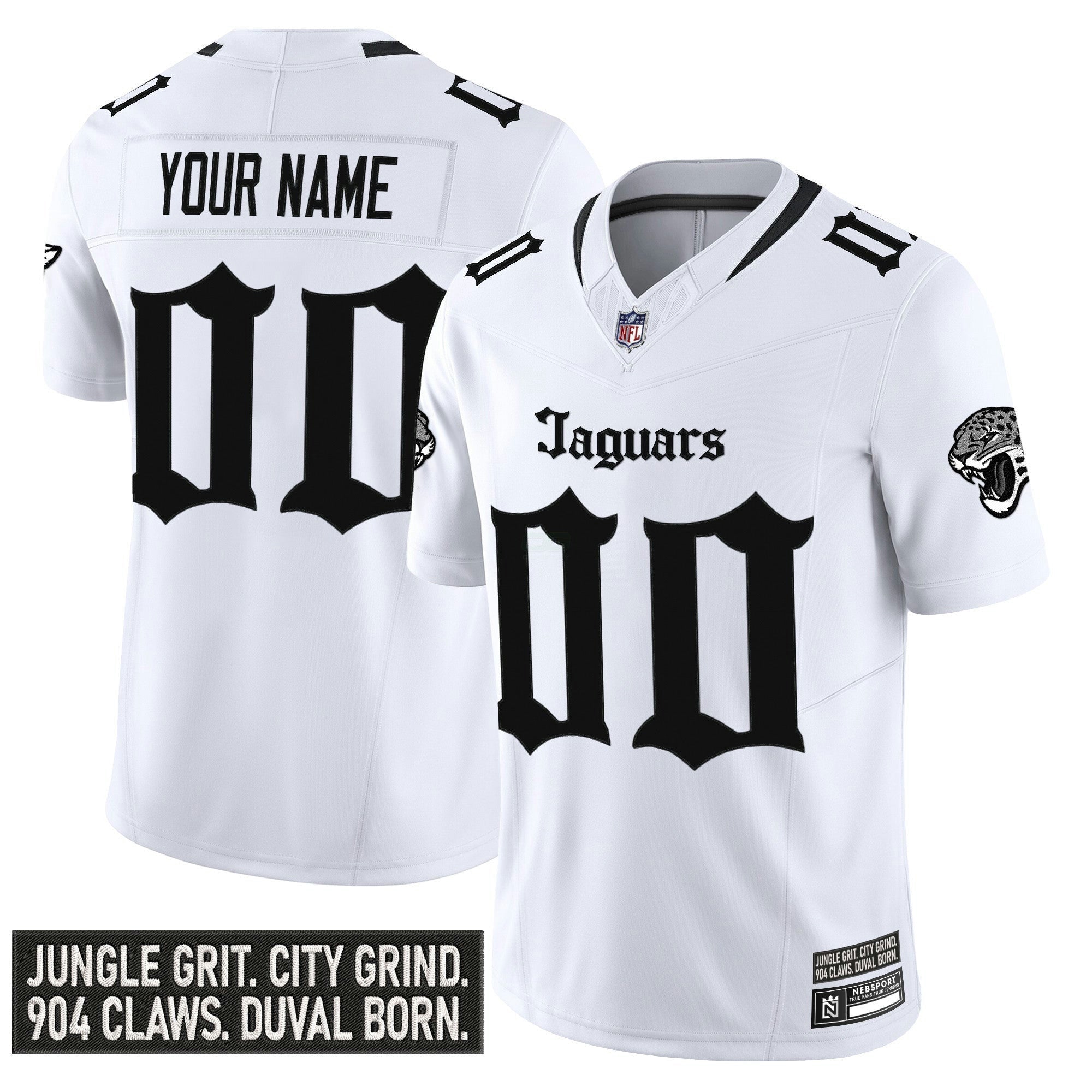 Camisa NFL Jacksonville ‘Gothic Duvall Shadows Edition’ Vapor Jersey