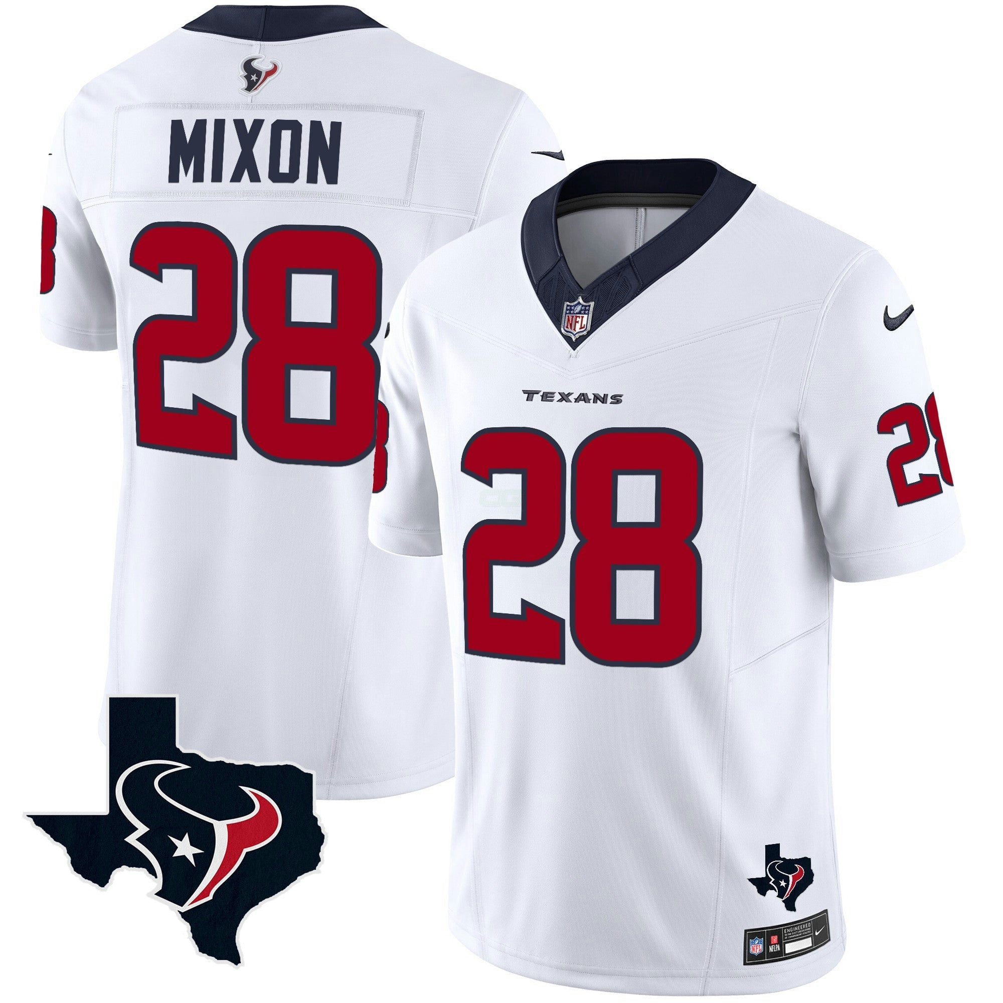 Camisa NFL Joe Mixon Houston Vapor Limited Jersey