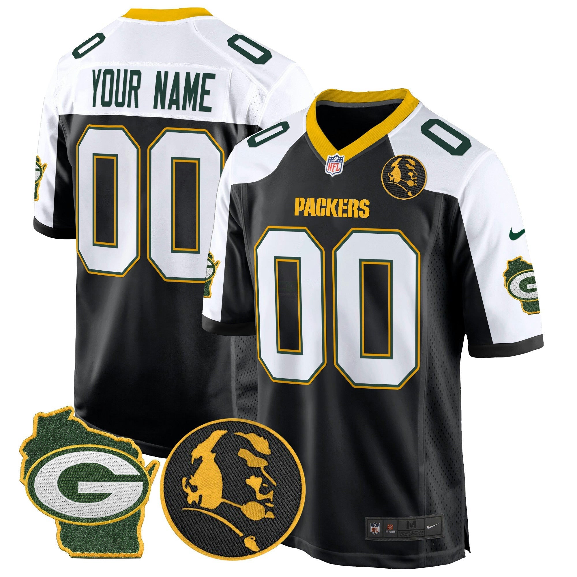Camisa NFL John Madden & Home Patch Game Jersey