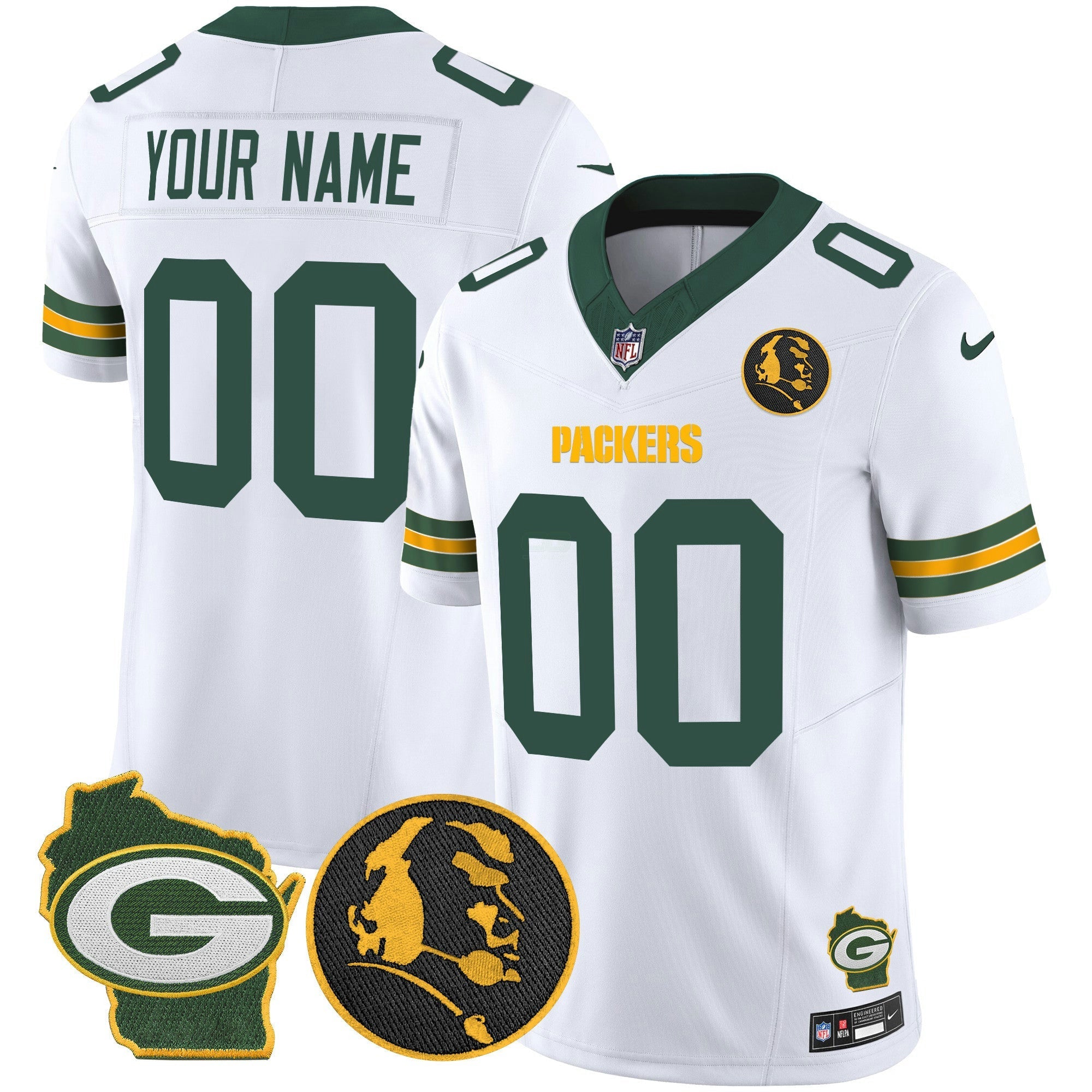 Camisa NFL John Madden & Home Patch Vapor Limited Jersey