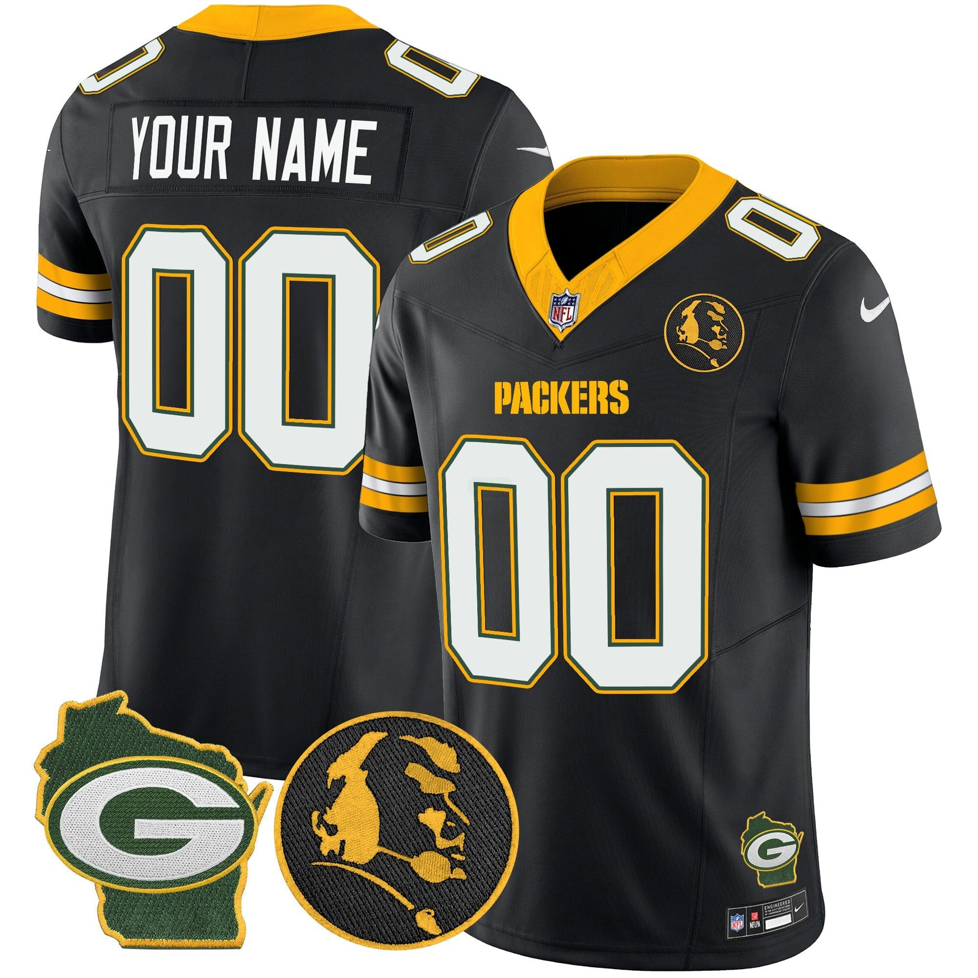 Camisa NFL John Madden & Home Patch Vapor Limited Jersey