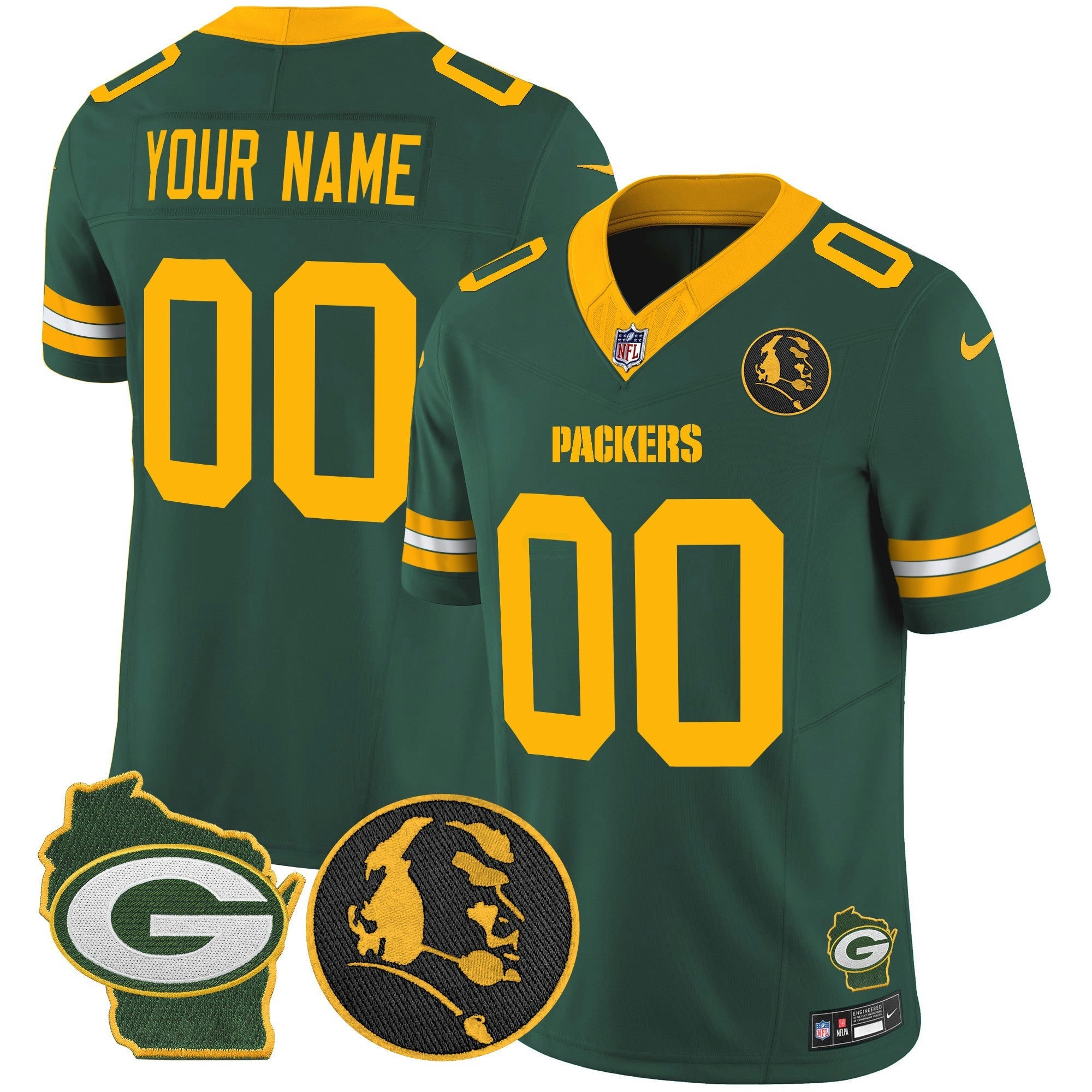 Camisa NFL John Madden & Home Patch Vapor Limited Jersey