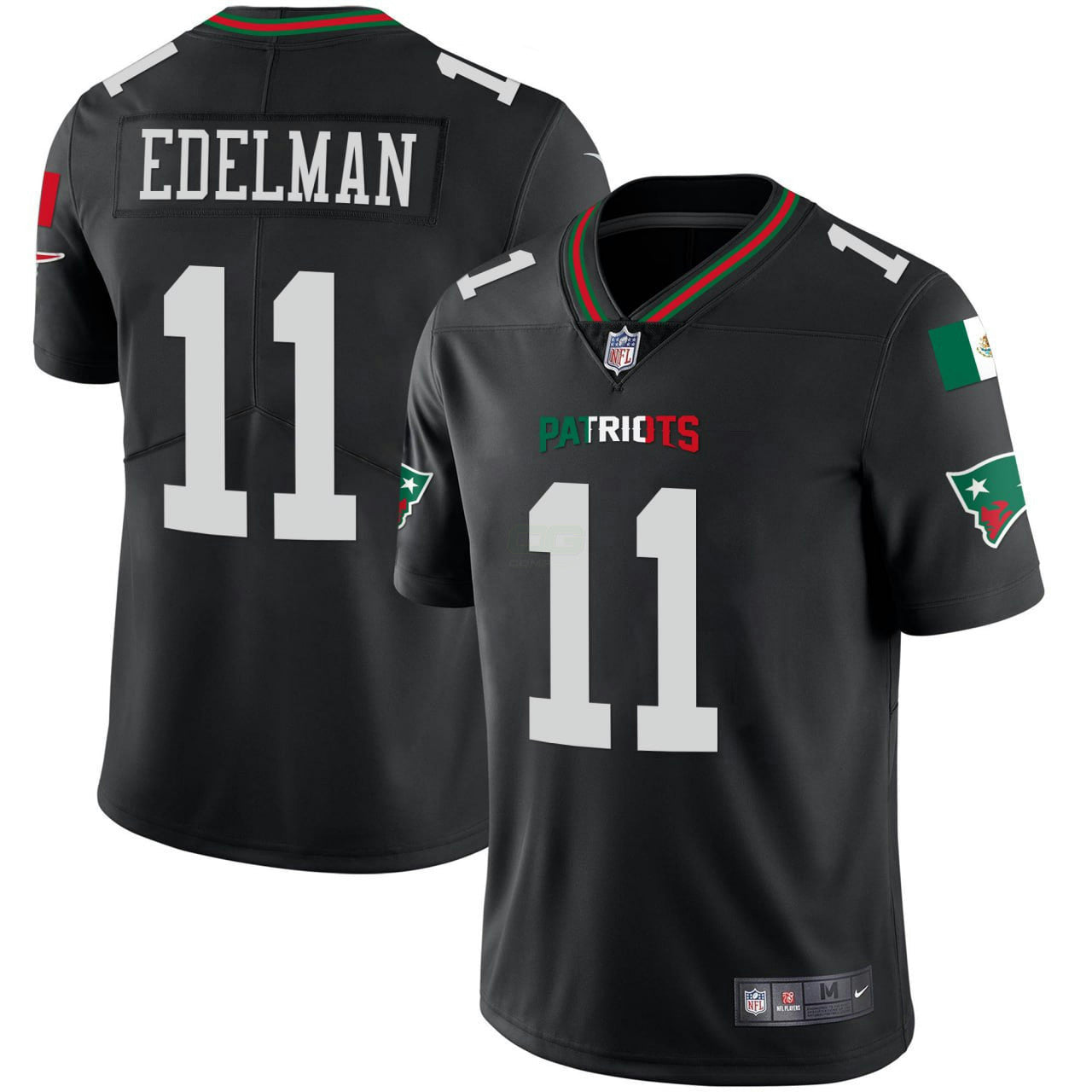Camisa NFL Julian Edelman New England Mexican Jersey - Julian Edelman