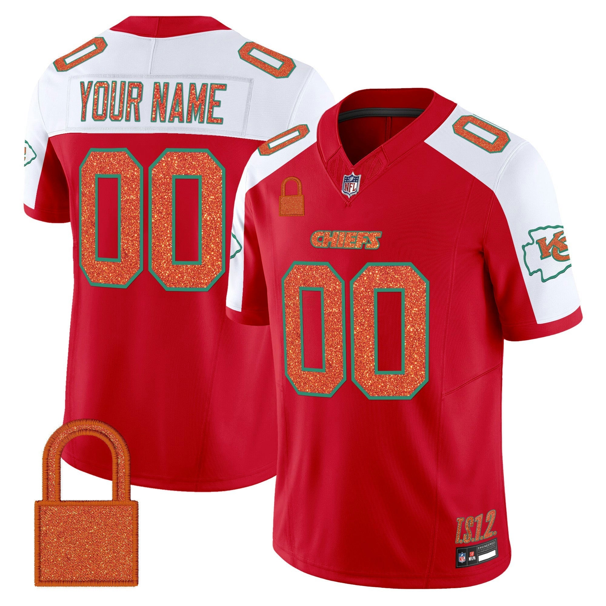 Camisa NFL Kansas City ‘Taylor Swift – TS12 – The Life of a Showgirl’ Vapor Limited Jersey