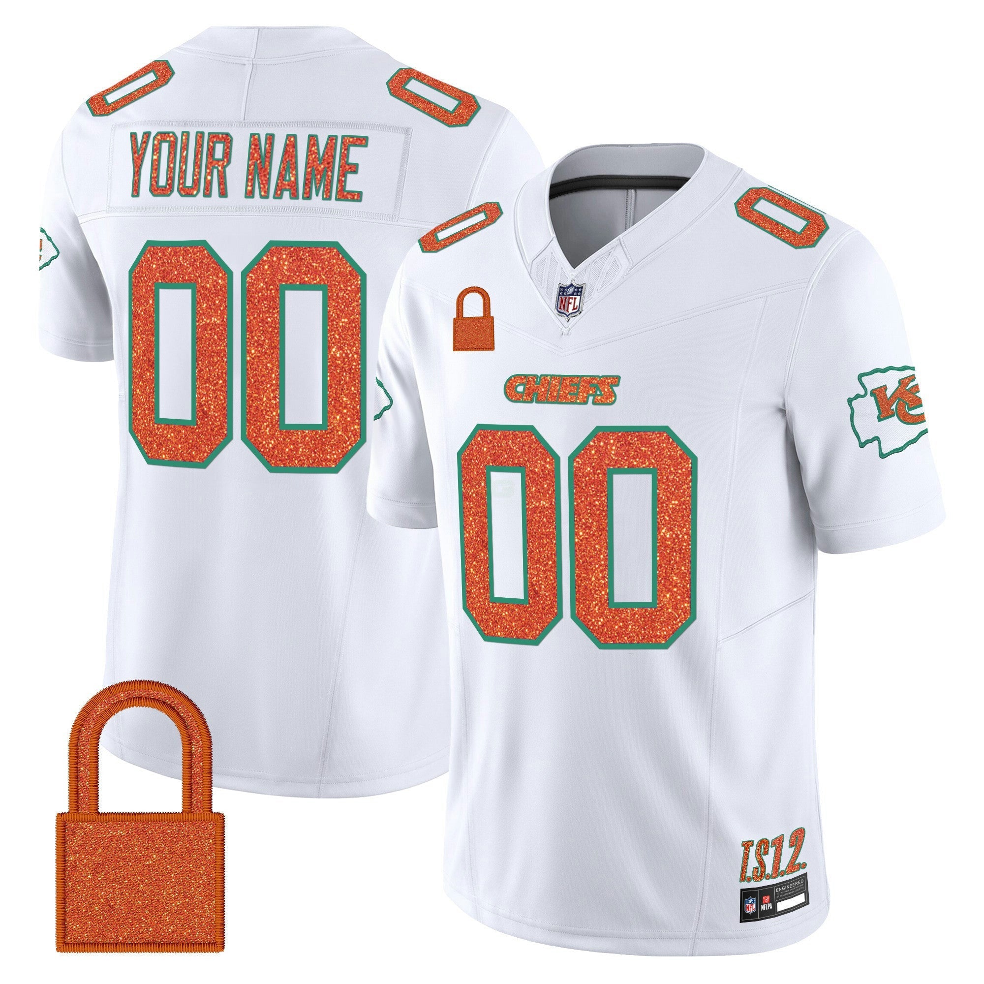 Camisa NFL Kansas City ‘Taylor Swift – TS12 – The Life of a Showgirl’ Vapor Limited Jersey