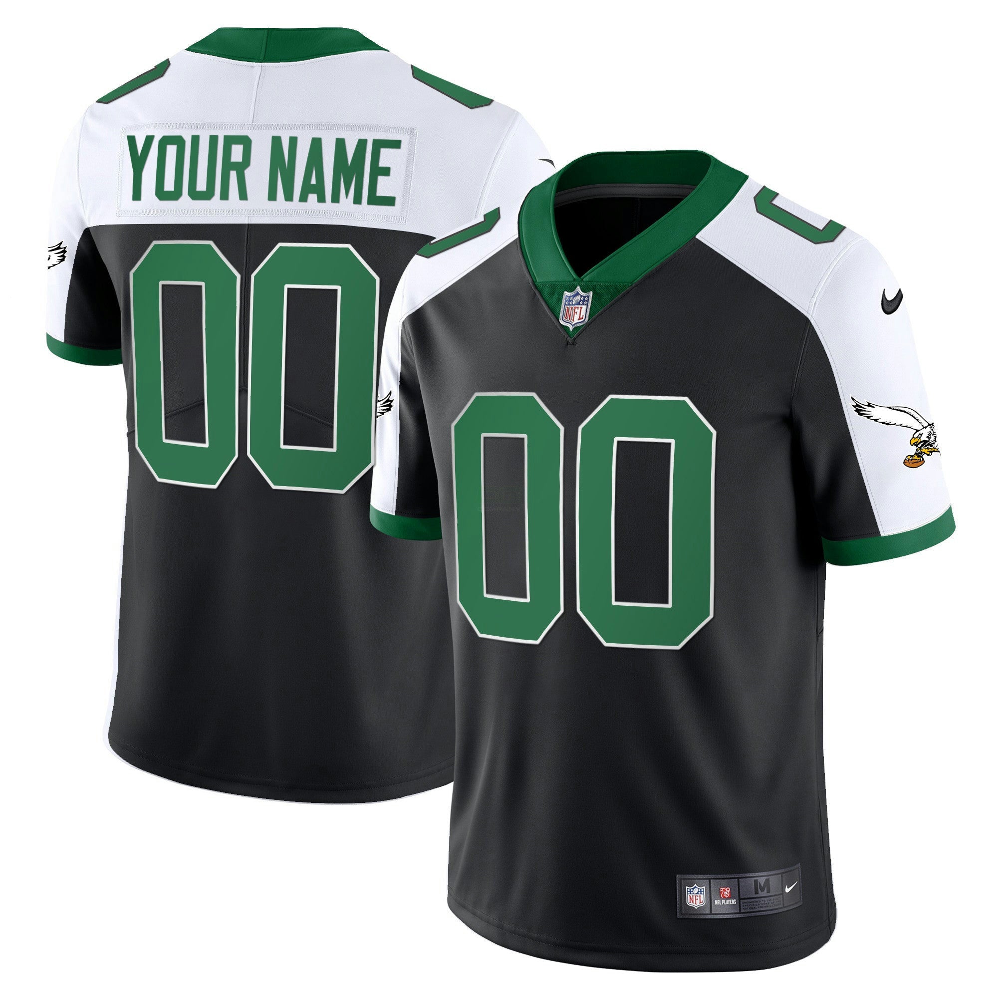 Camisa NFL Kelly Green Vapor Limited Jersey