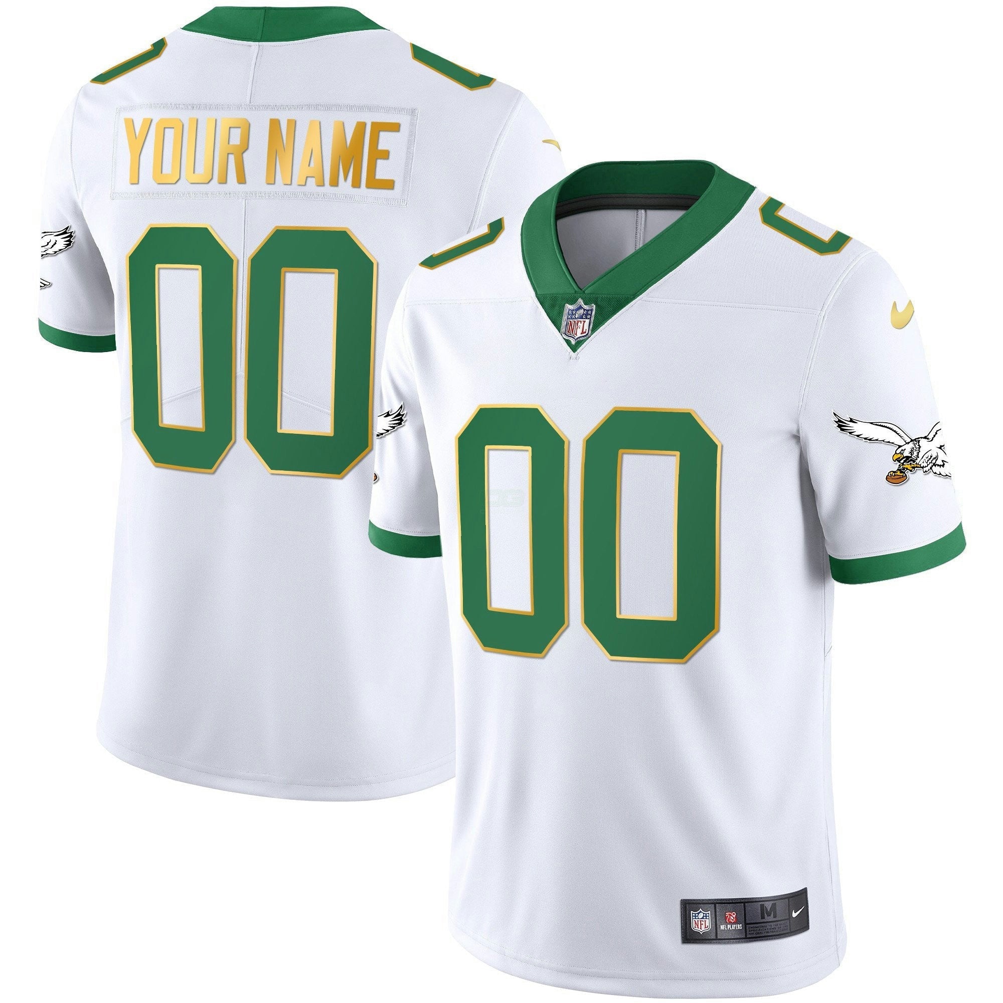 Camisa NFL Kelly Verde Dourada Jersey