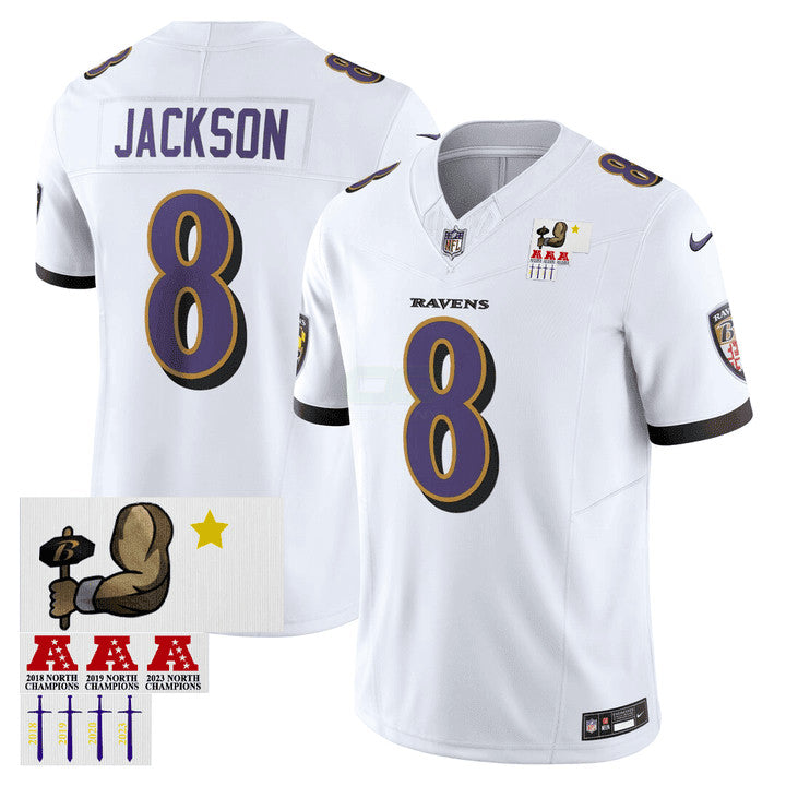 Camisa NFL Lamar Jackson Baltimore Practice Jersey – Practice Patch